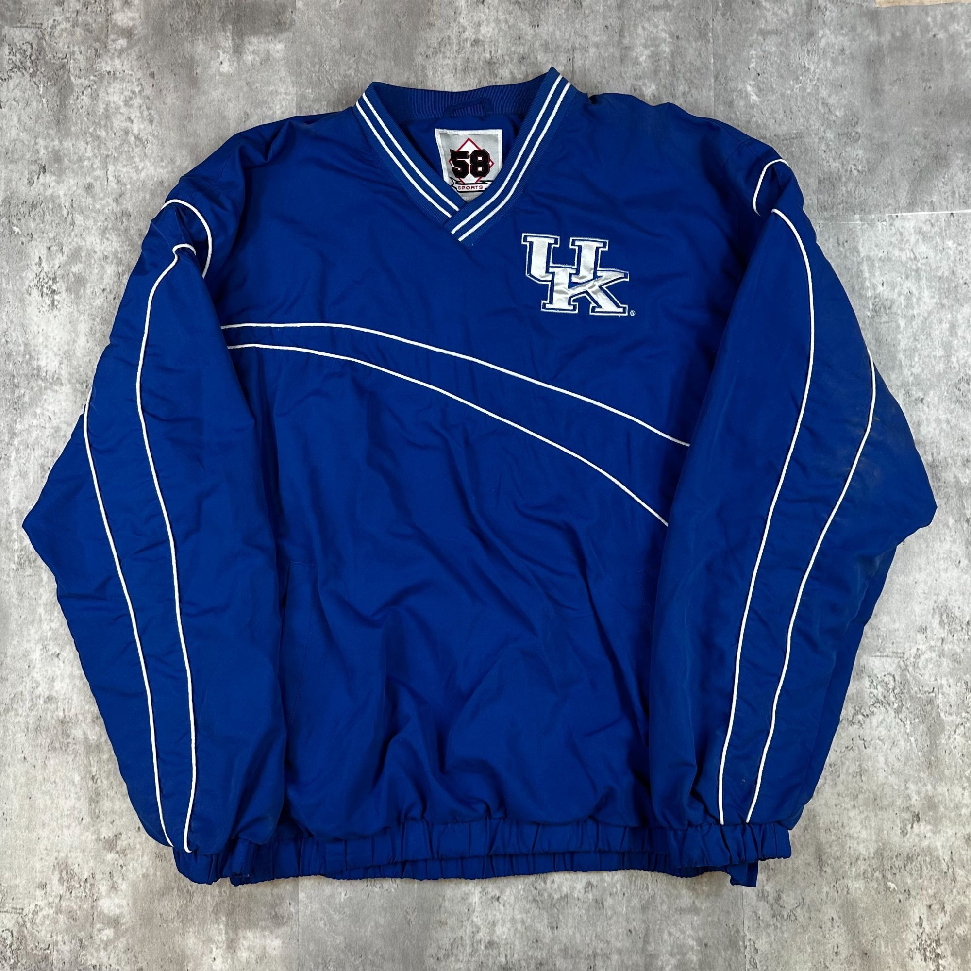 Vintage Vintage XL Kentucky Wildcats Pullover Jacket 58 Sports Royal Size US XL / EU 56 / 4 - 1 Thumbnail