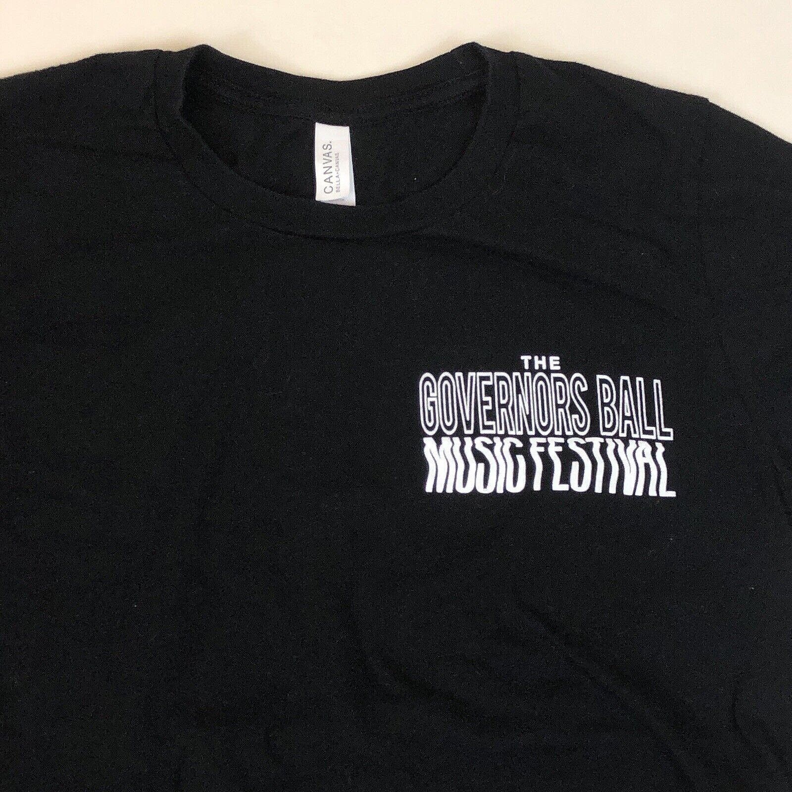 Canvas 2018 Governors Ball Womens Music Festival Black Shirt Size S / US 4 / IT 40 - 3 Thumbnail