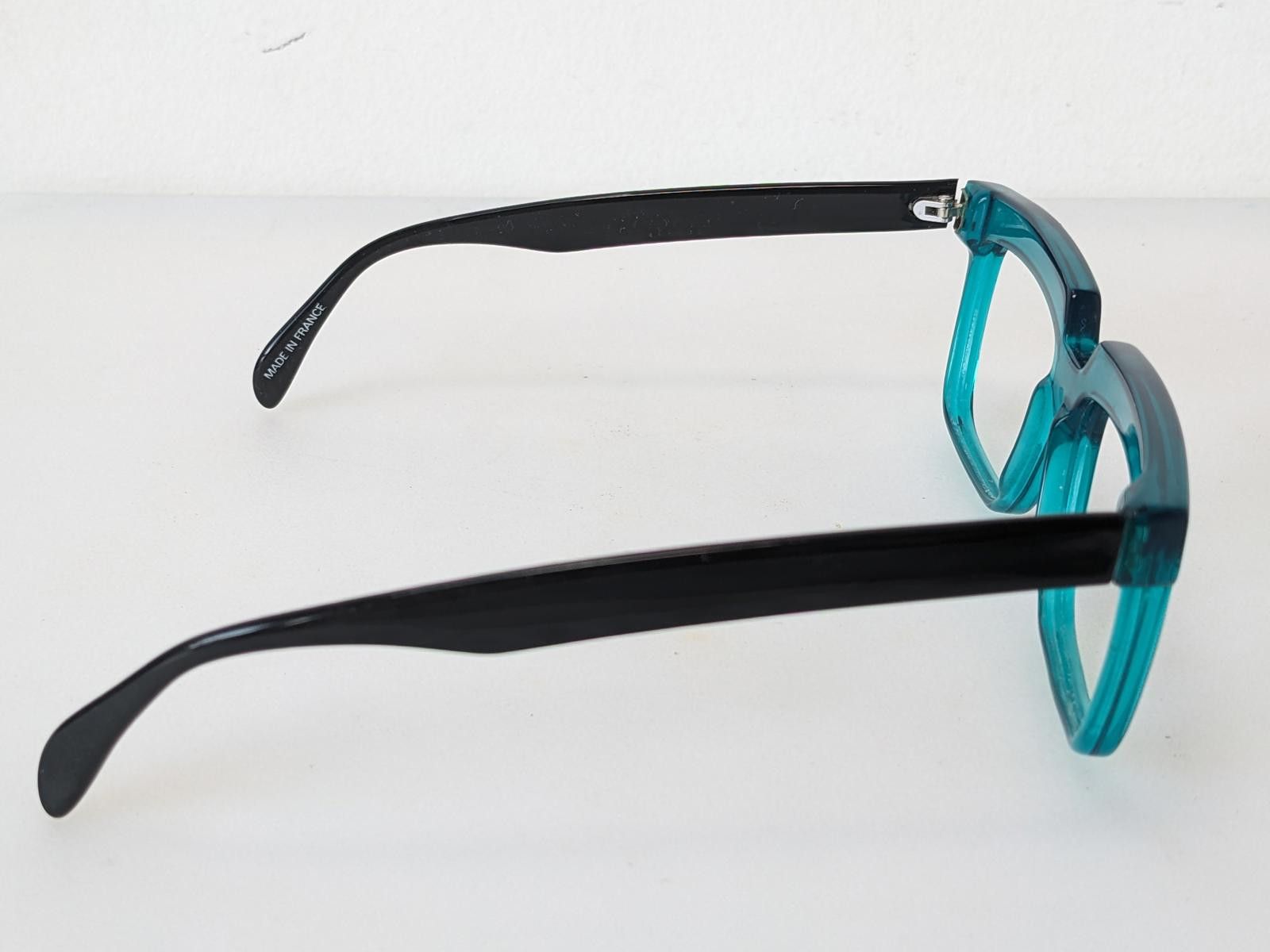 Other Jean Lafont France Women Eyeglasses Teal Green Bold Oversize Size ONE SIZE - 8 Thumbnail