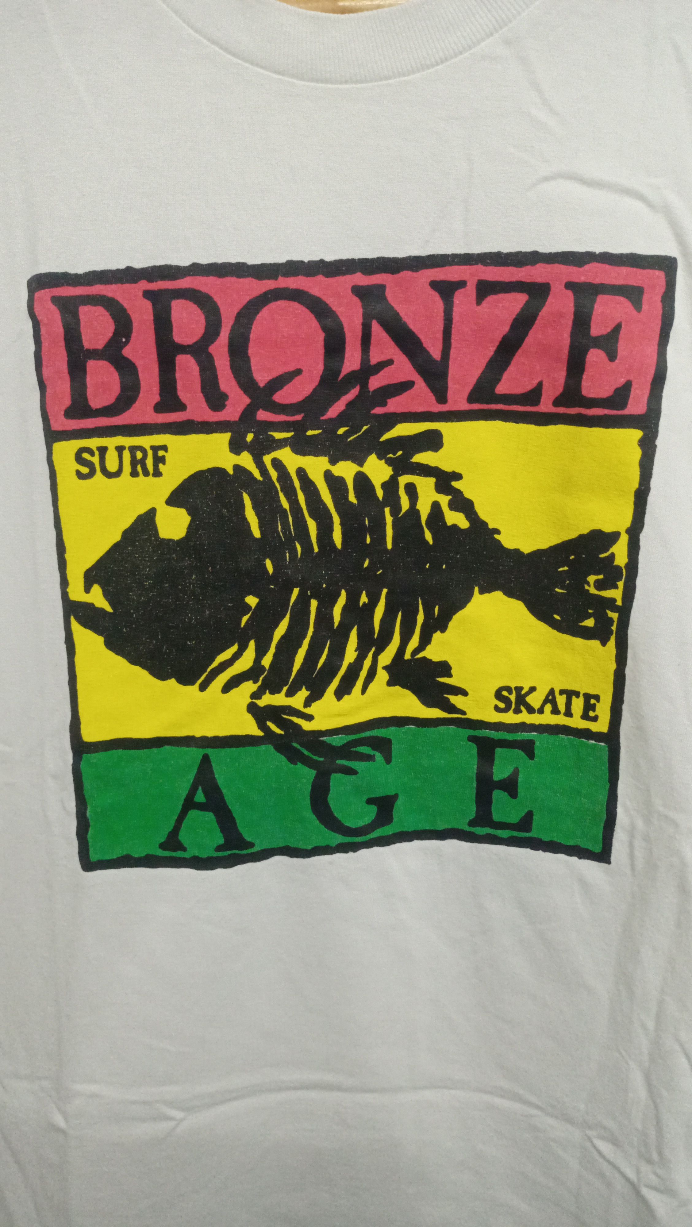Vintage Vintage Bronze Age Rasta Tshirt Size US L / EU 52-54 / 3 - 5 Thumbnail