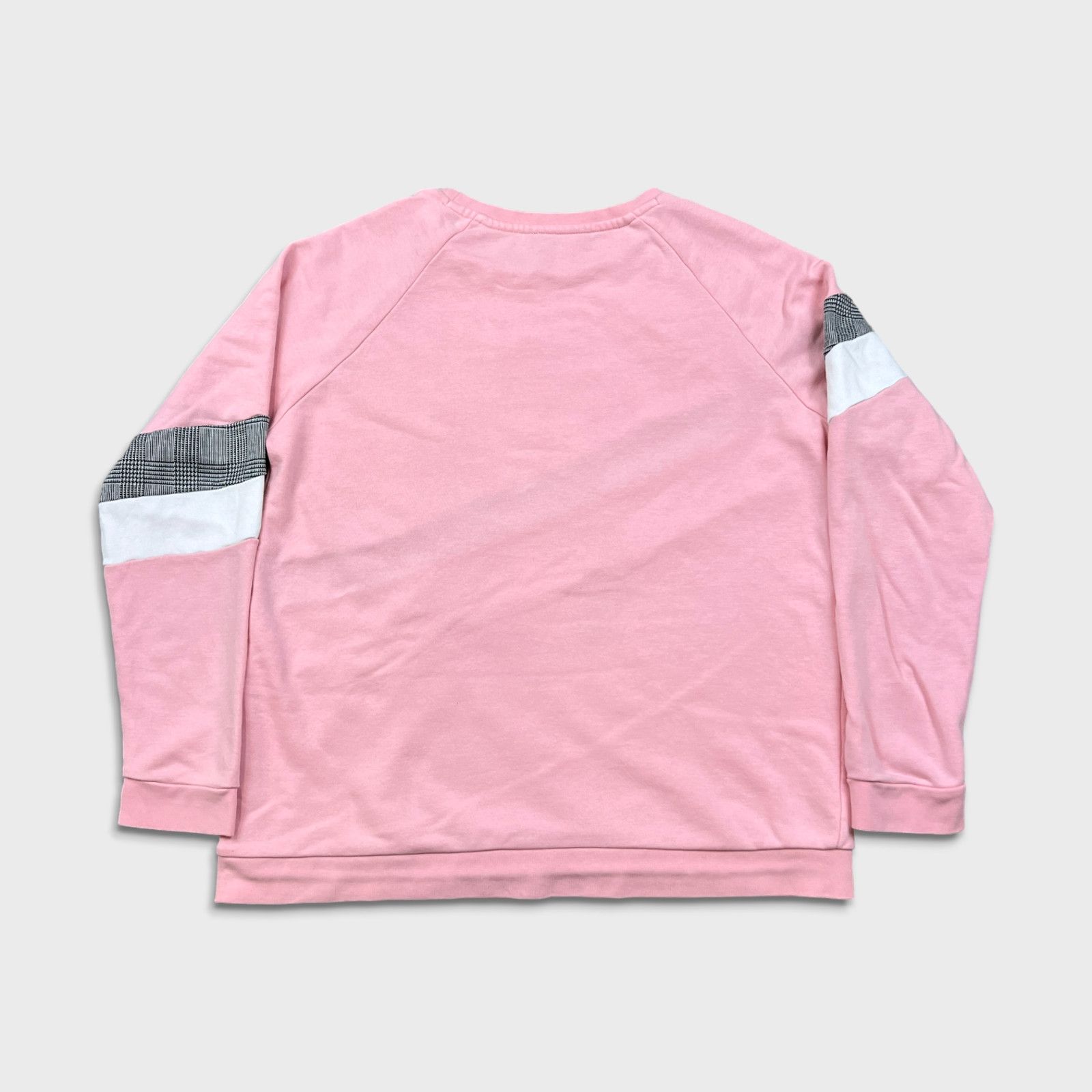 Kappa × Vintage Kappa Sweatshirt Large Big Logo Striped Pullover Crewneck Size L / US 10 / IT 46 - 3 Thumbnail