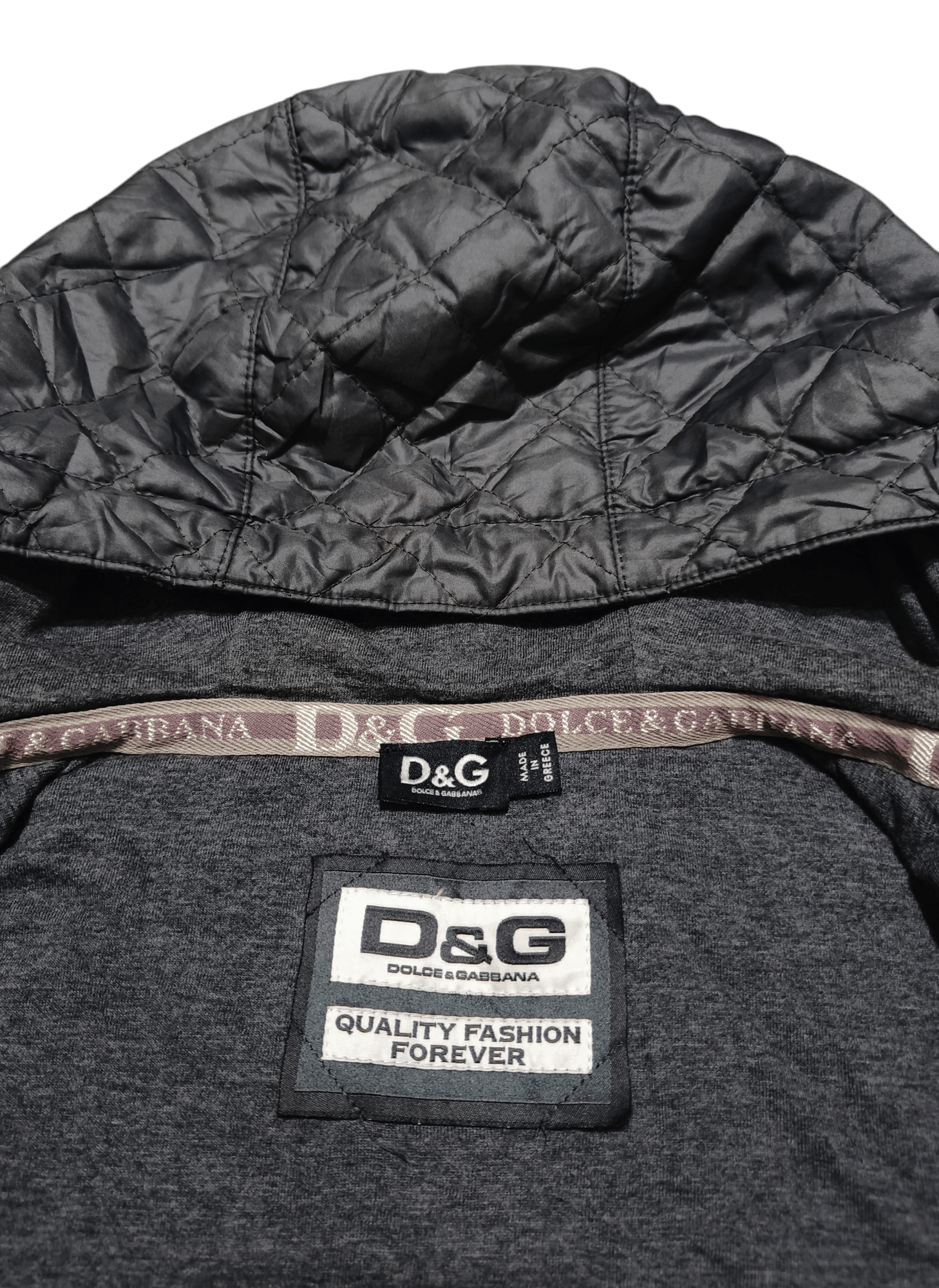 Dolce & Gabbana Vintage Dolce & Gabbana Full Zip Hoodie Jacket Luxury Size US XL / EU 56 / 4 - 8 Thumbnail