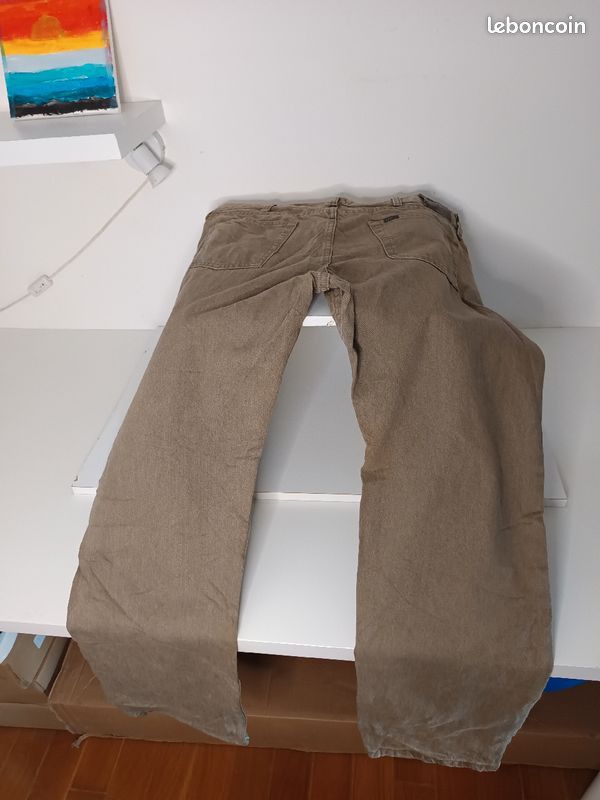 Lee Lee Regular fit Pant - Brown - Men Size US 32 / EU 48 - 2 Thumbnail
