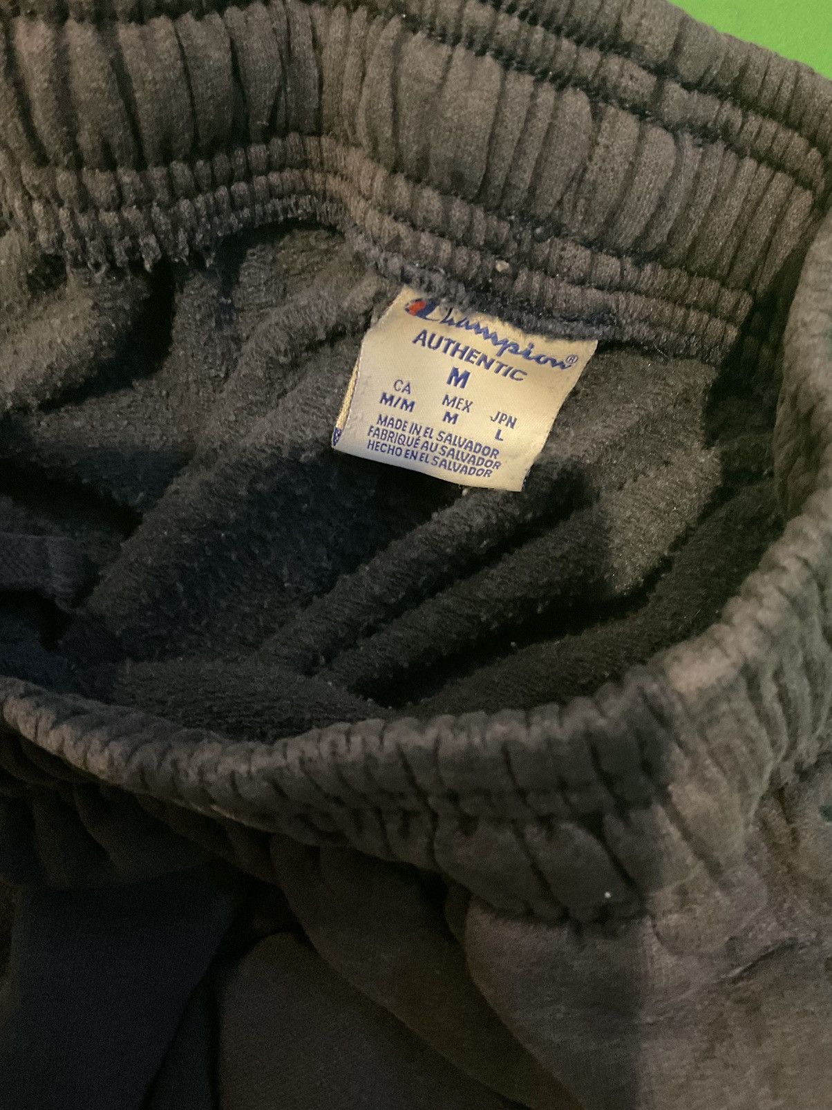 Champion × Vintage Vintage Navy Champion sweatpants Size US 32 / EU 48 - 2 Thumbnail