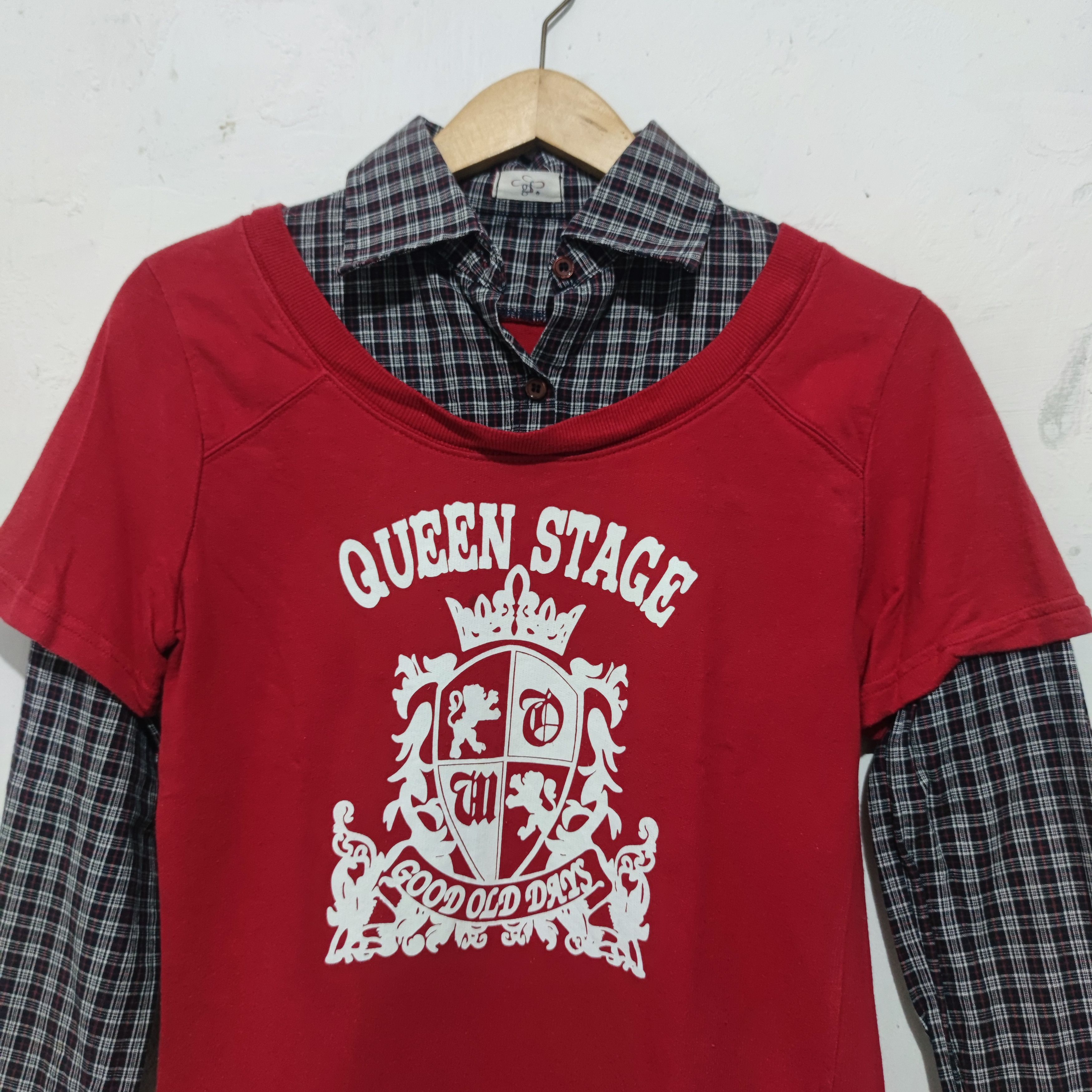 Hysteric Glamour × If Six Was Nine × Japanese Brand long Shirt Queen Stage Size US M / EU 48-50 / 2 - 3 Thumbnail