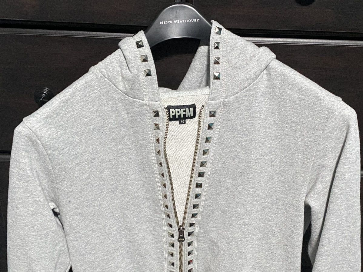 PPFM PPFM gray zip up hoodie Size US S / EU 44-46 / 1 - 2 Thumbnail