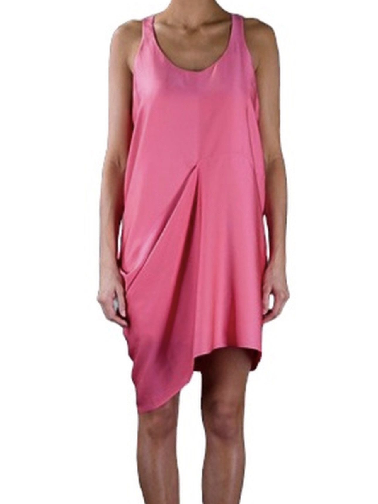 Acne Studios × Designer Acne Studios SS 2012 Magenta mini dress Size S / US 4 / IT 40 - 2 Thumbnail