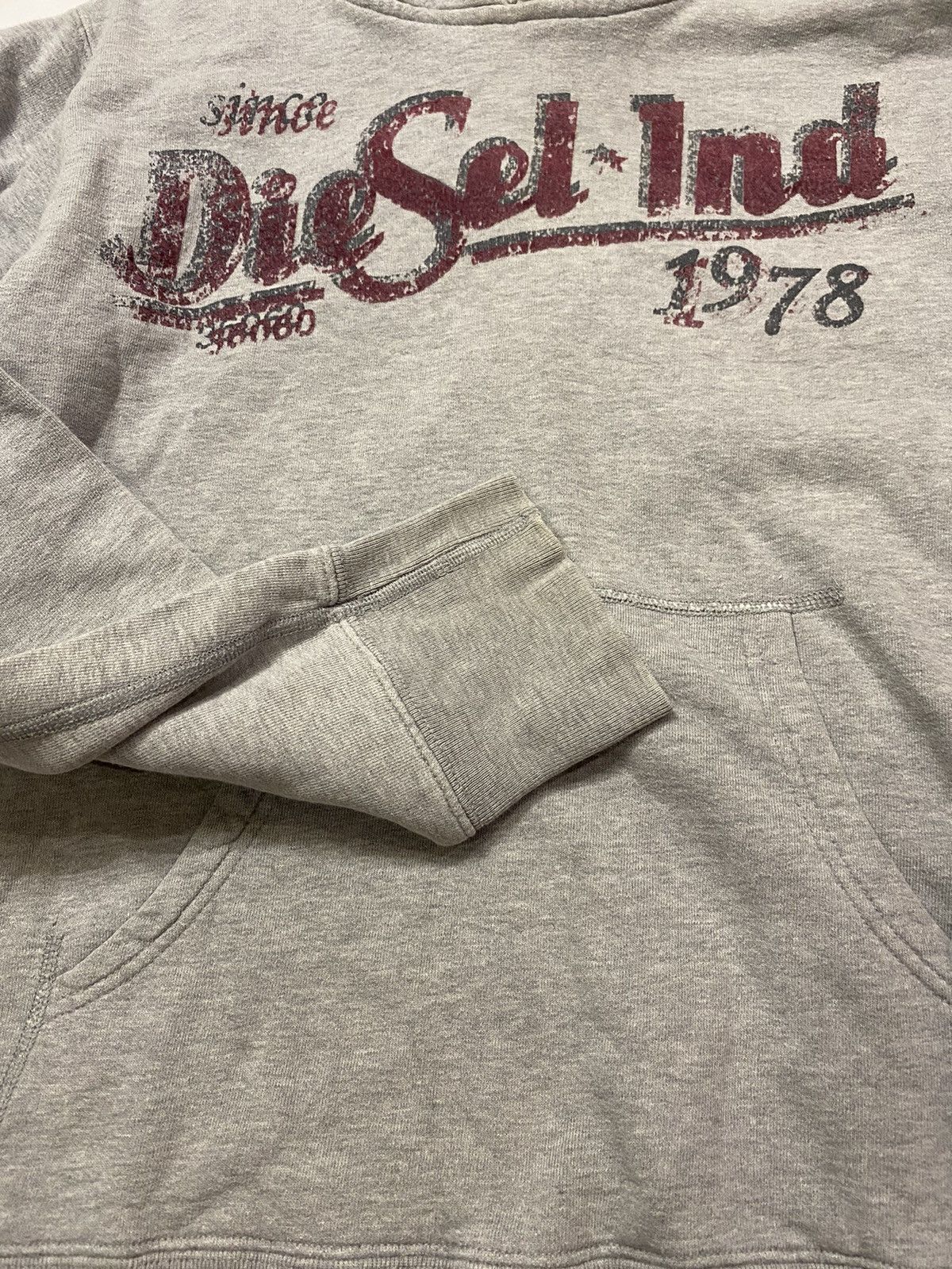 Diesel Vintage Diesel industry big logo hoodie Size M / US 6-8 / IT 42-44 - 7 Thumbnail