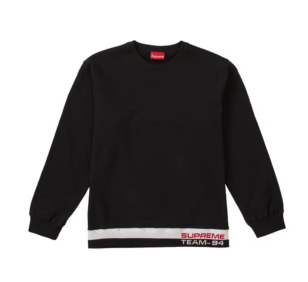 Supreme Supreme Blurred Logo Sweater Black XXL | Grailed