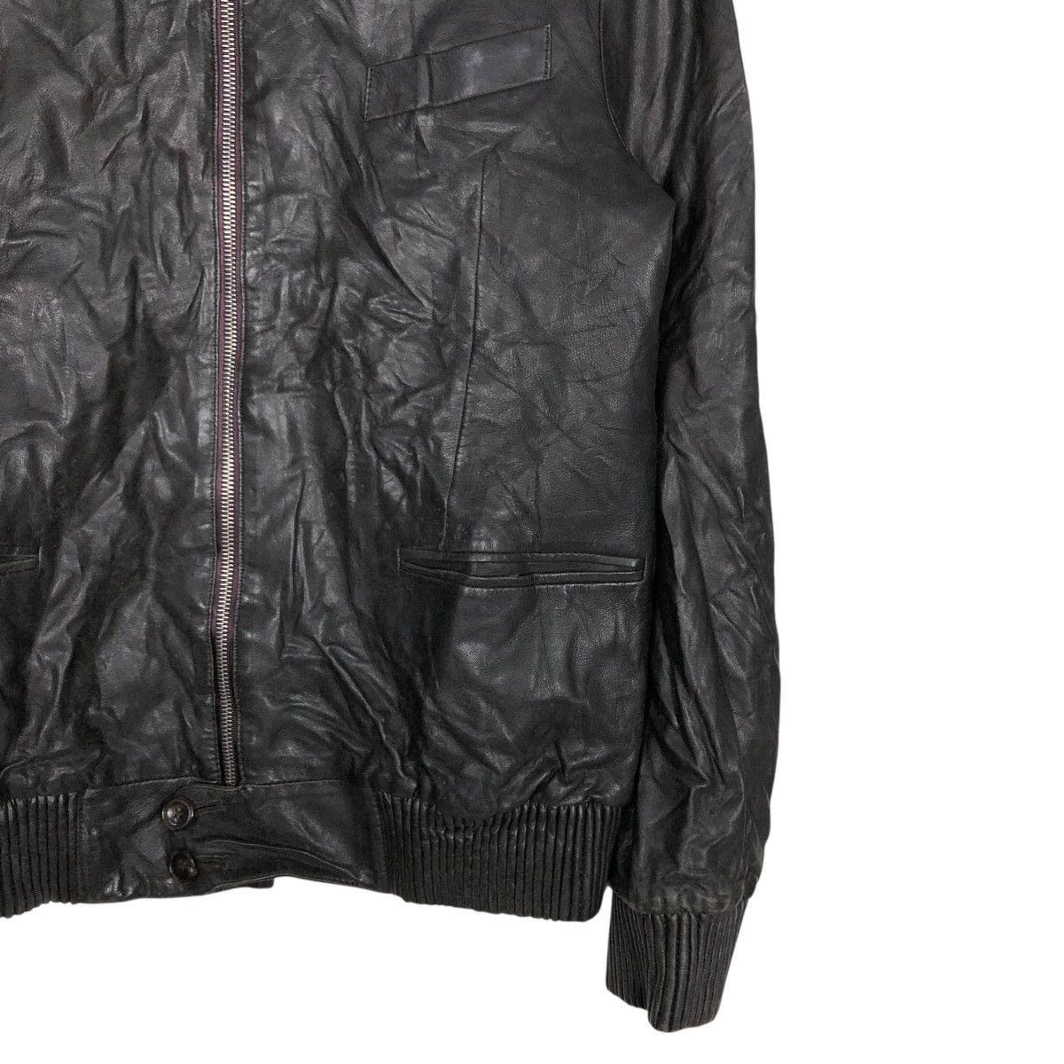 Paul Smith 🔥VINTAGE SOFT LEATHER BIKER JACKET PAUL SMITH Size US M / EU 48-50 / 2 - 7 Thumbnail