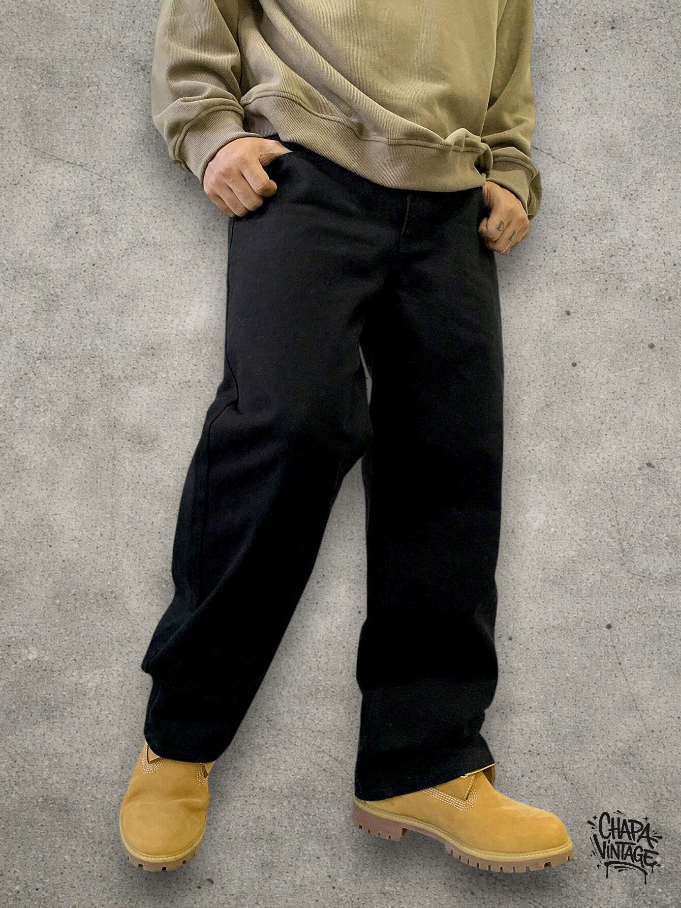 Japanese Brand Baggy black jeans Size US 32 / EU 48 - 4 Thumbnail