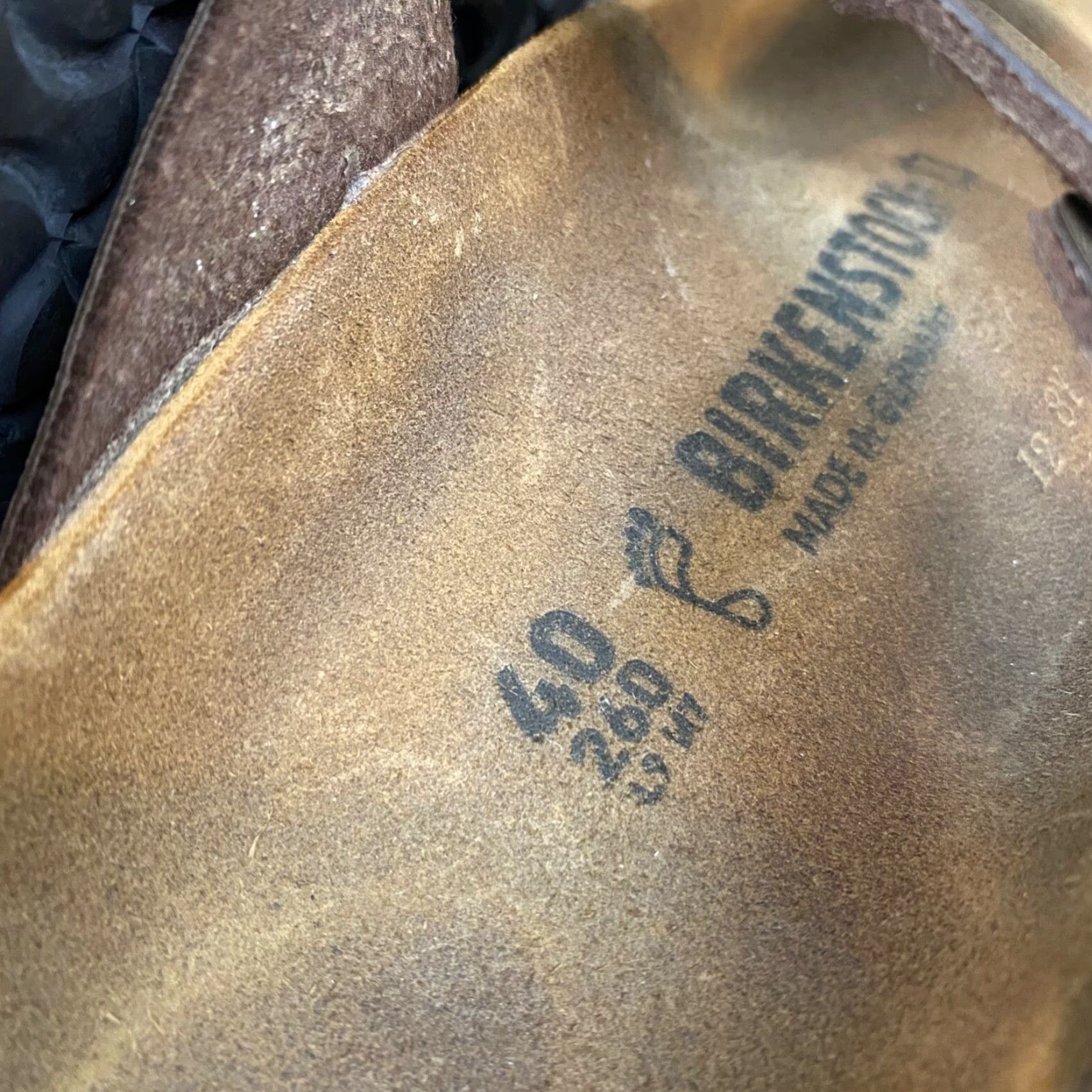 Birkenstock Birkenstock Gizeh Sandal Womens EU 40 Mens 7 Slip On Shiny Brown Size US 9 / IT 39 - 4 Thumbnail
