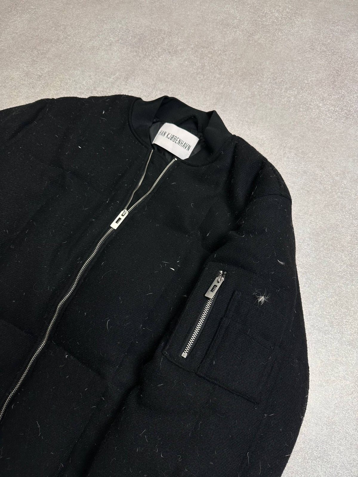 Han Kjobenhavn AW17-12-1 Han Kjobenhavn Quilted Bomber Jacket Black L Size US L / EU 52-54 / 3 - 5 Thumbnail