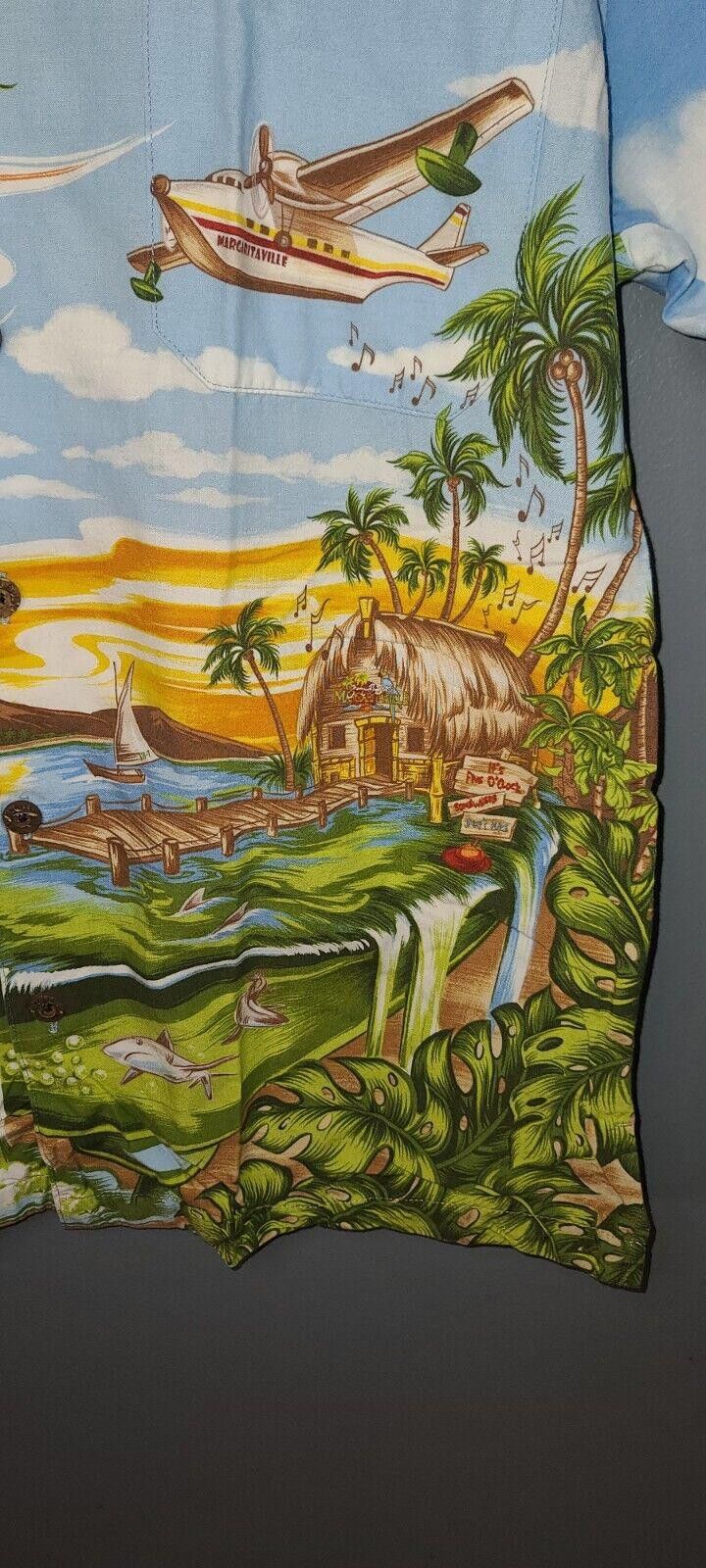 Designer Vintage Margaritaville Jimmy Buffett Hawaiian Medium Size US M / EU 48-50 / 2 - 3 Thumbnail