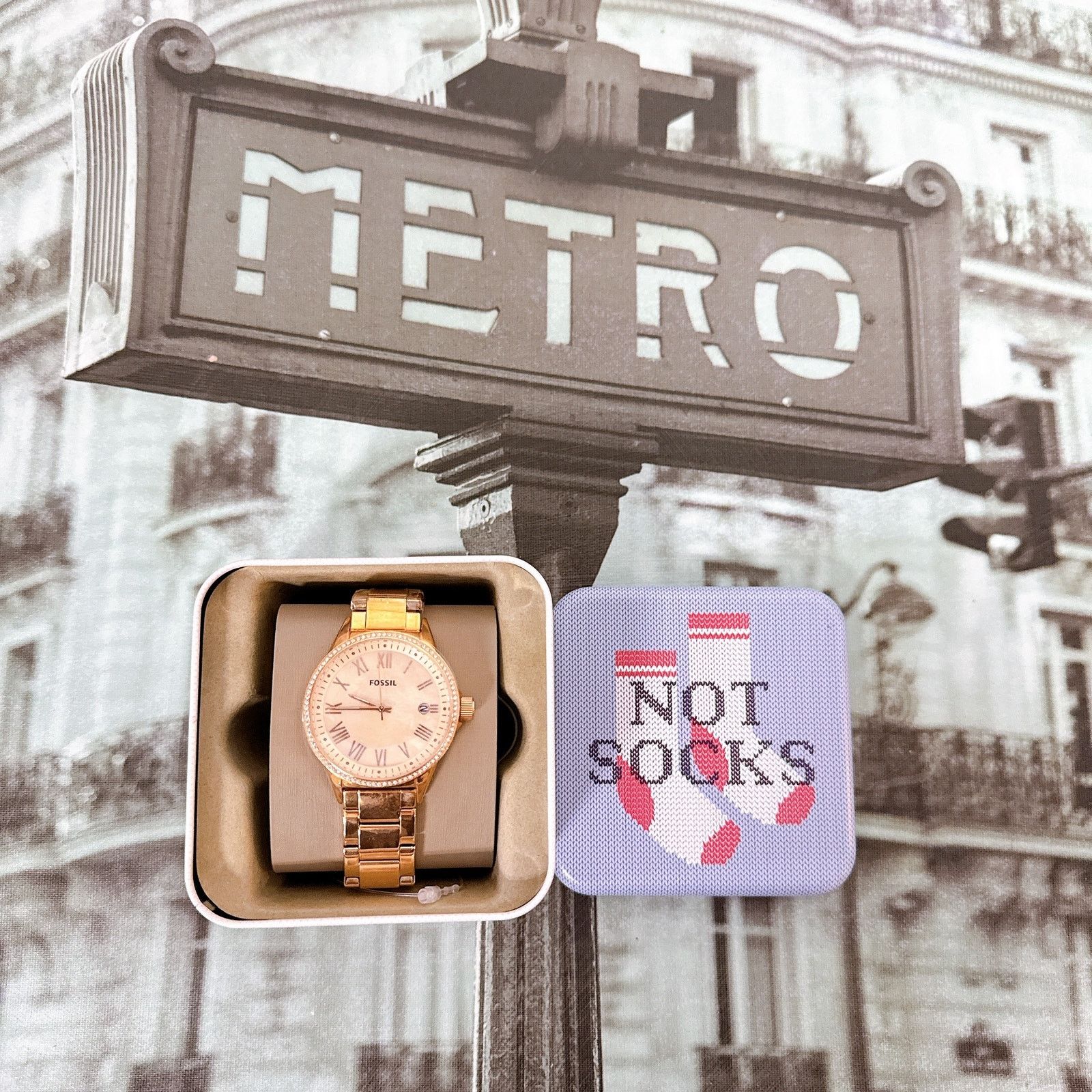 Fossil Fossil BQ3210 Blythe Rose Gold Stainless Steel Watch Size ONE SIZE - 1 Thumbnail