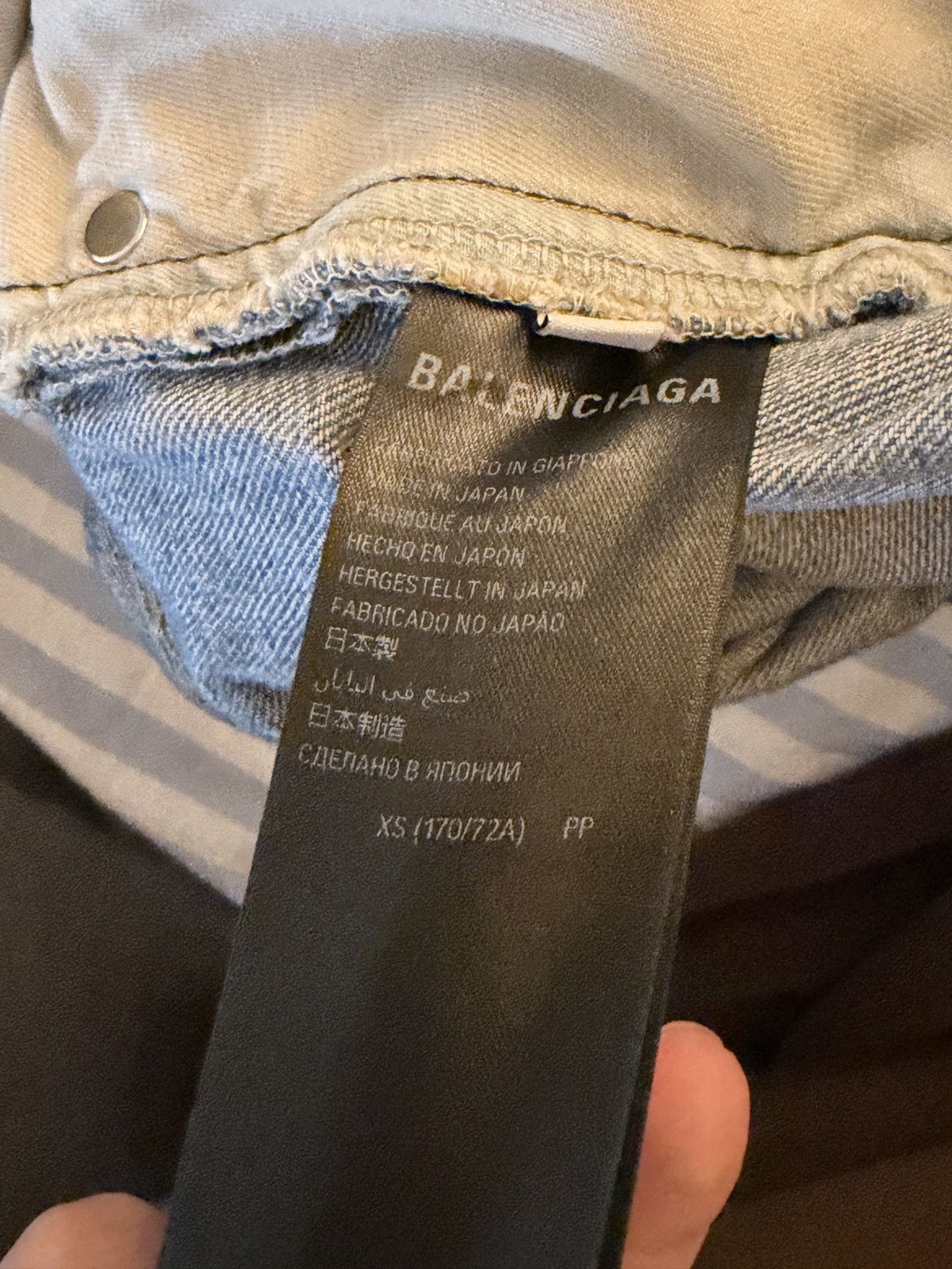 Balenciaga Balenciaga drawstring denim Size US 32 / EU 48 - 7 Thumbnail