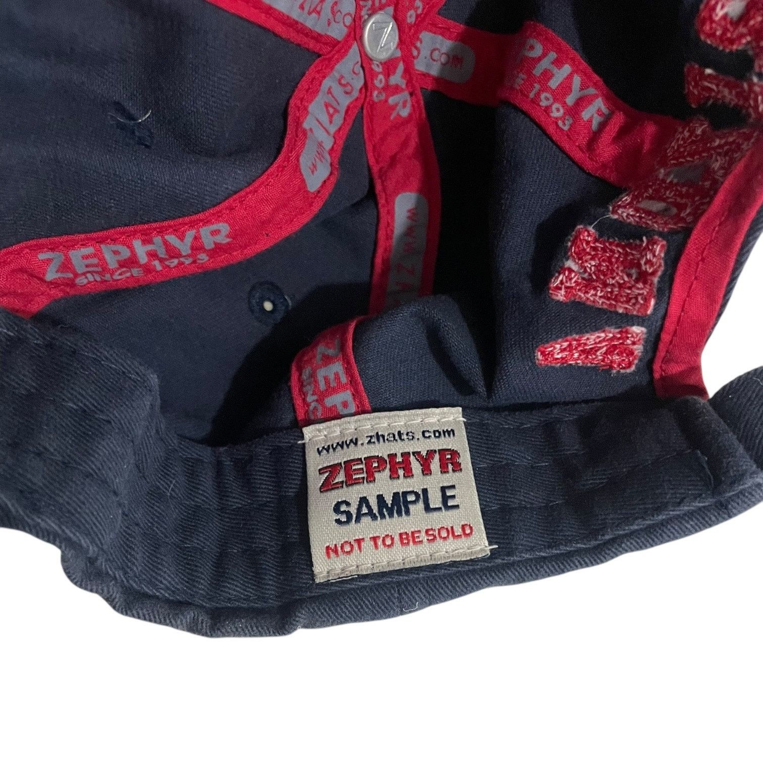Other Zephyr Navy Blue Arizona Cotton Cap Hat Size ONE SIZE - 8 Thumbnail
