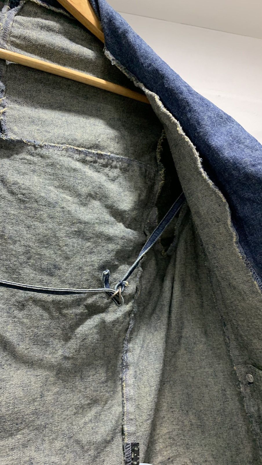 If Six Was Nine Bat-su Denim Punk Jacket Size M / US 6-8 / IT 42-44 - 10 Thumbnail