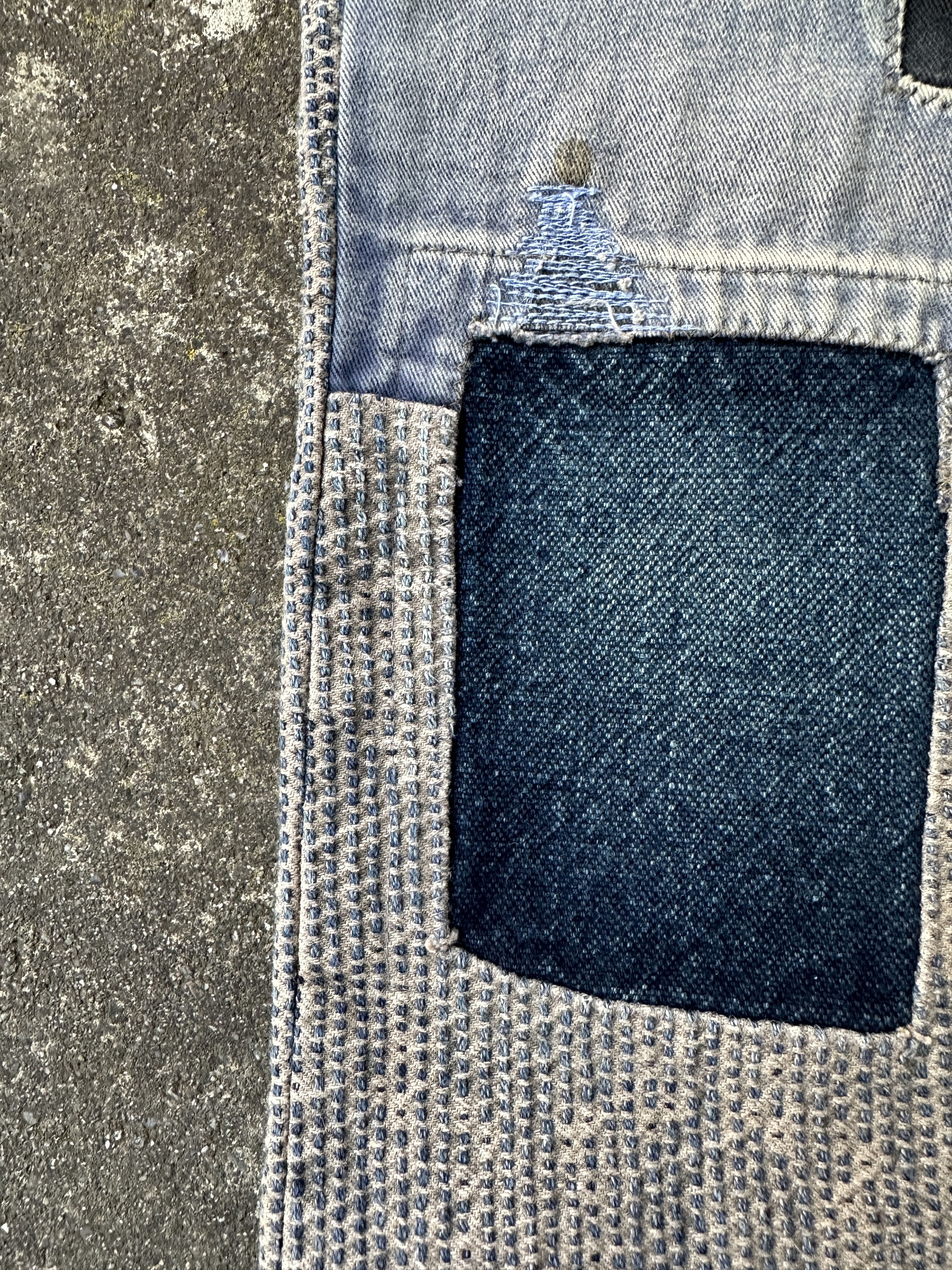 Kapital 2015 Kountry Buckle Back Boro Century Denim Patchwork Size US 34 / EU 50 - 10 Thumbnail