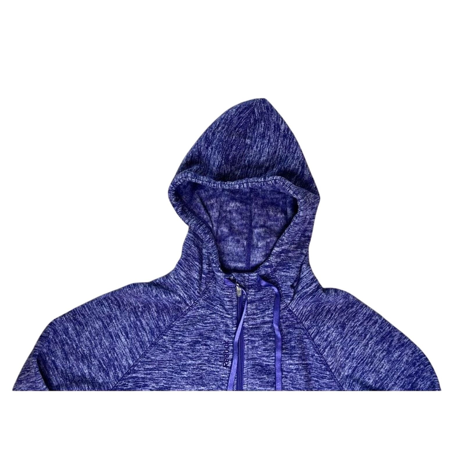 Reebok Reebok Polar Fleece Crush It Zip Up Jacket SMALL NWT Size S / US 4 / IT 40 - 2 Thumbnail