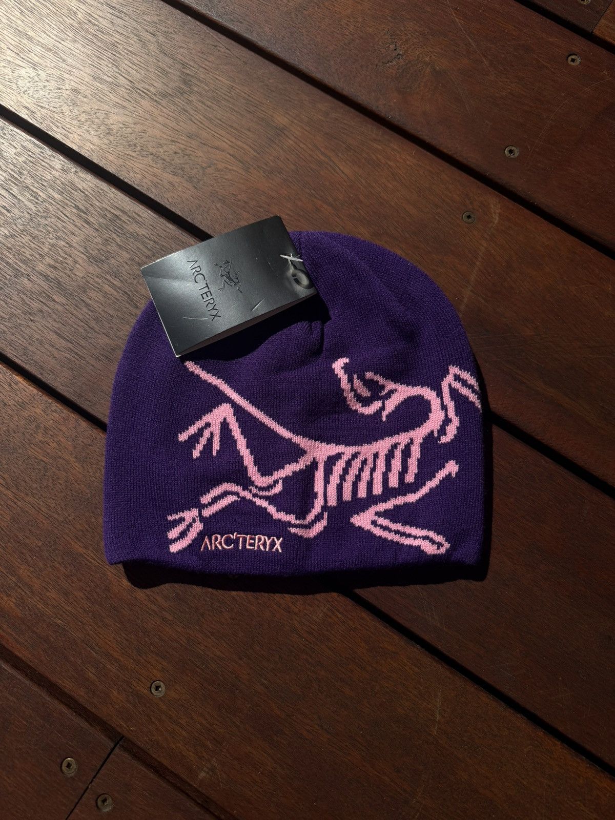 Other Bird Logo Beanie - Purple & Pink Size ONE SIZE - 2 Thumbnail