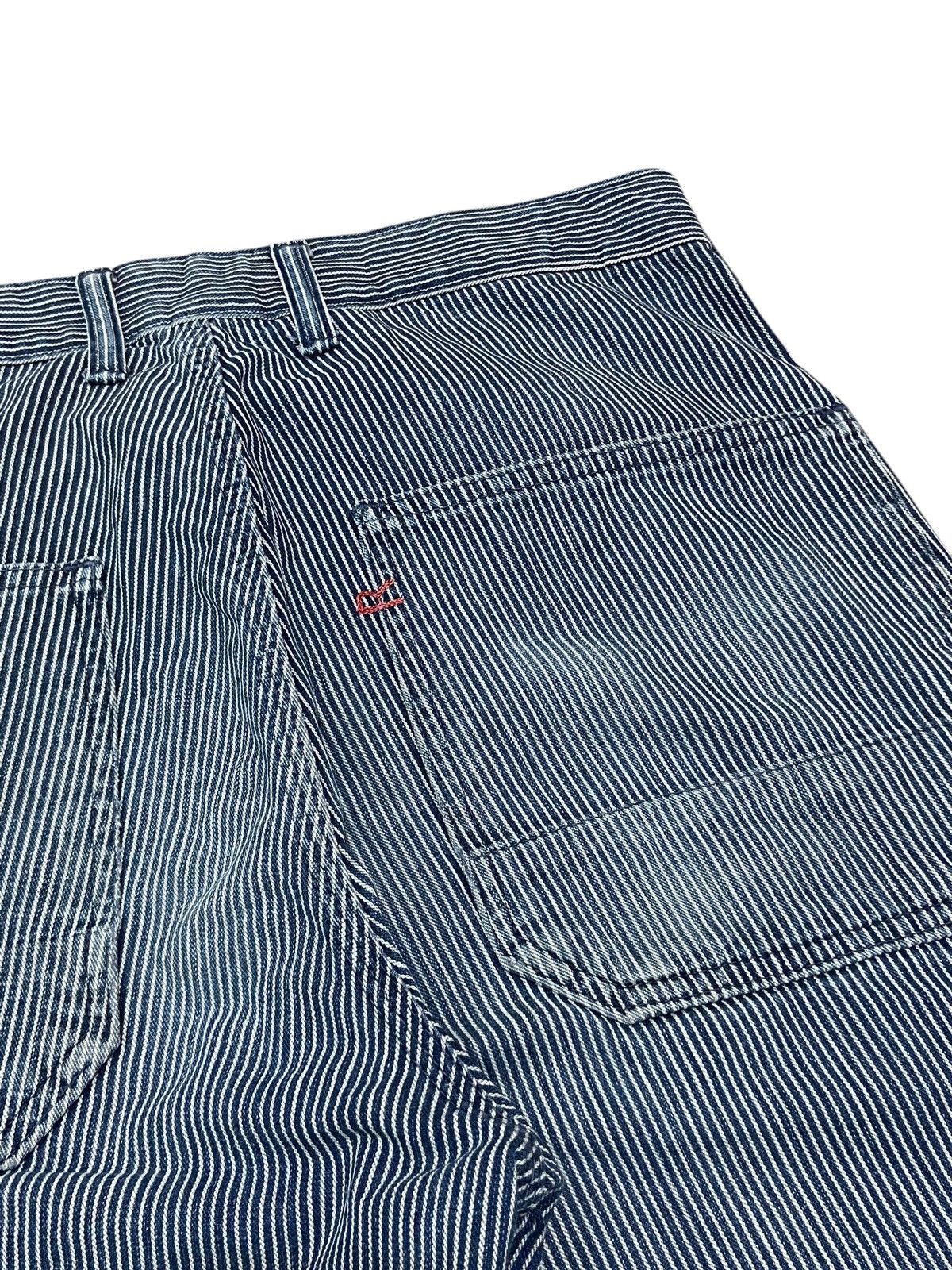 45rpm 45RPM Blue Cafe by Toshikiyo Hirata Hickory Worker Pants Size US 29 - 3 Thumbnail