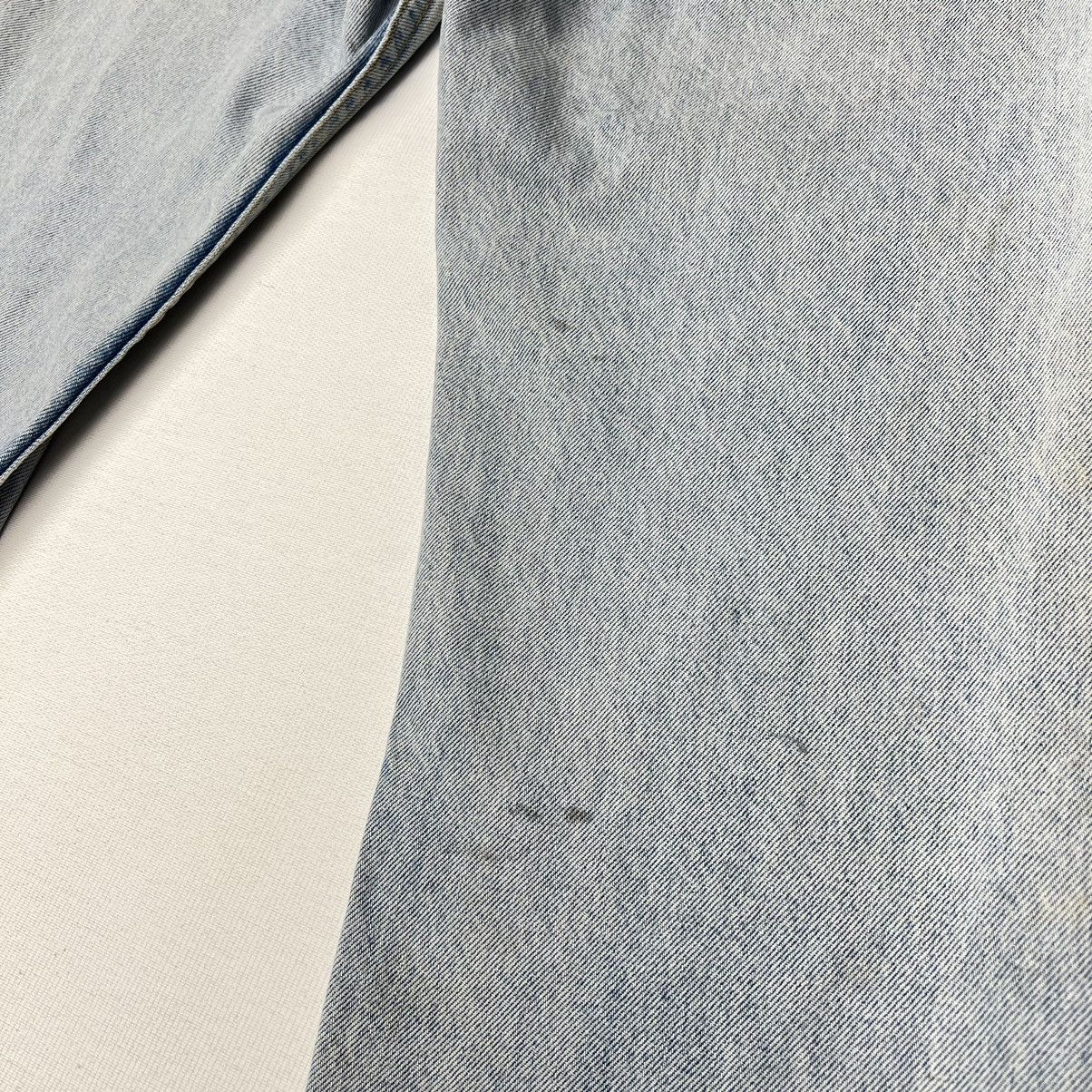 Levi's × Vintage Levis Jeans Blue Signature Corte Regular Work Distressed Rip Size US 32 / EU 48 - 20 Thumbnail