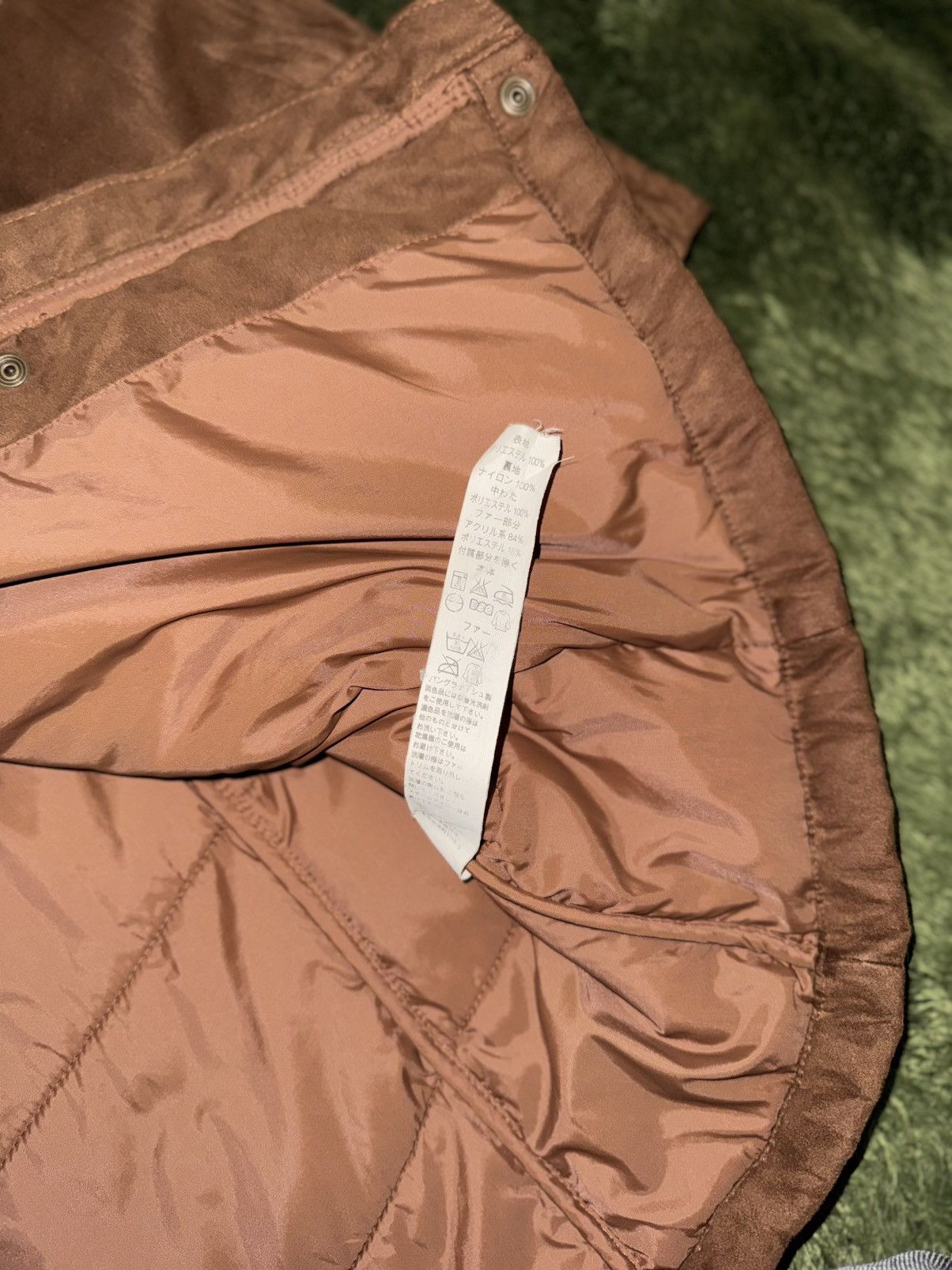 L.L. Bean [L] L.L.Bean Women’s Two-Way Fur Padded Coat Camel Size L / US 10 / IT 46 - 10 Thumbnail