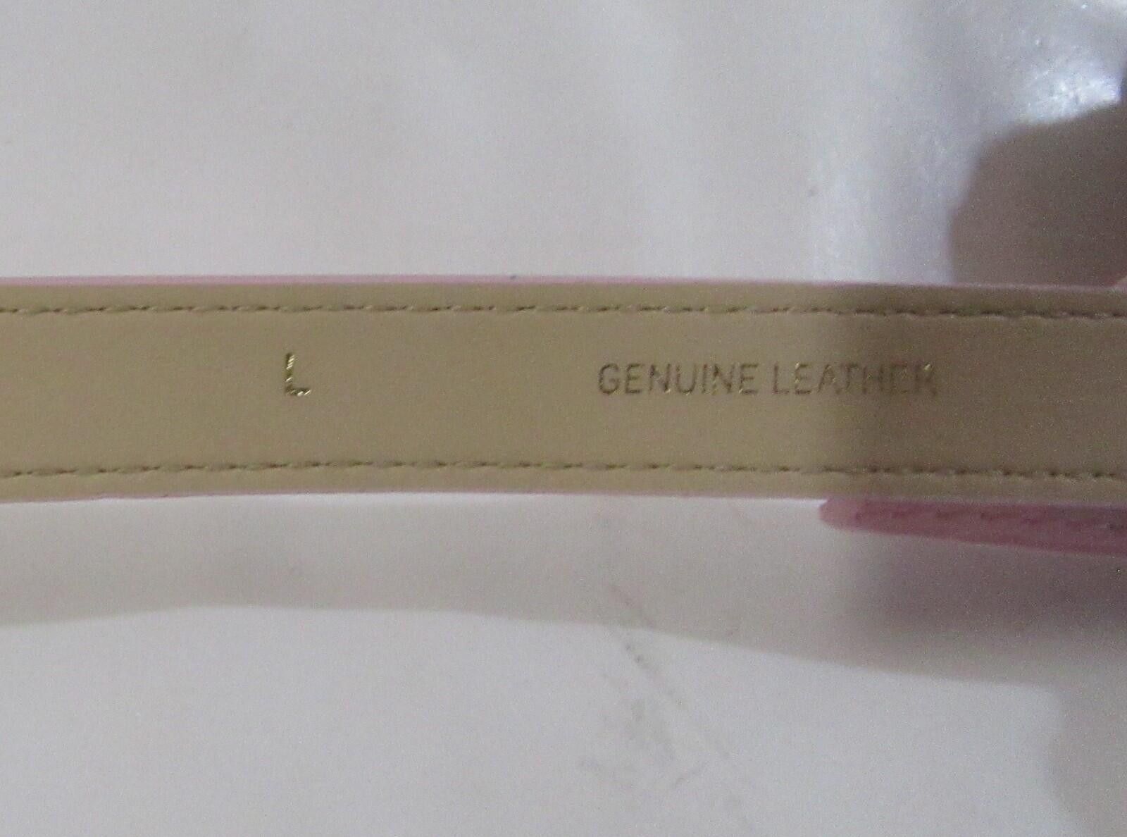 Other Kate Spade Womens Leather Belt with Bow Light Pink Size L Size ONE SIZE - 5 Thumbnail
