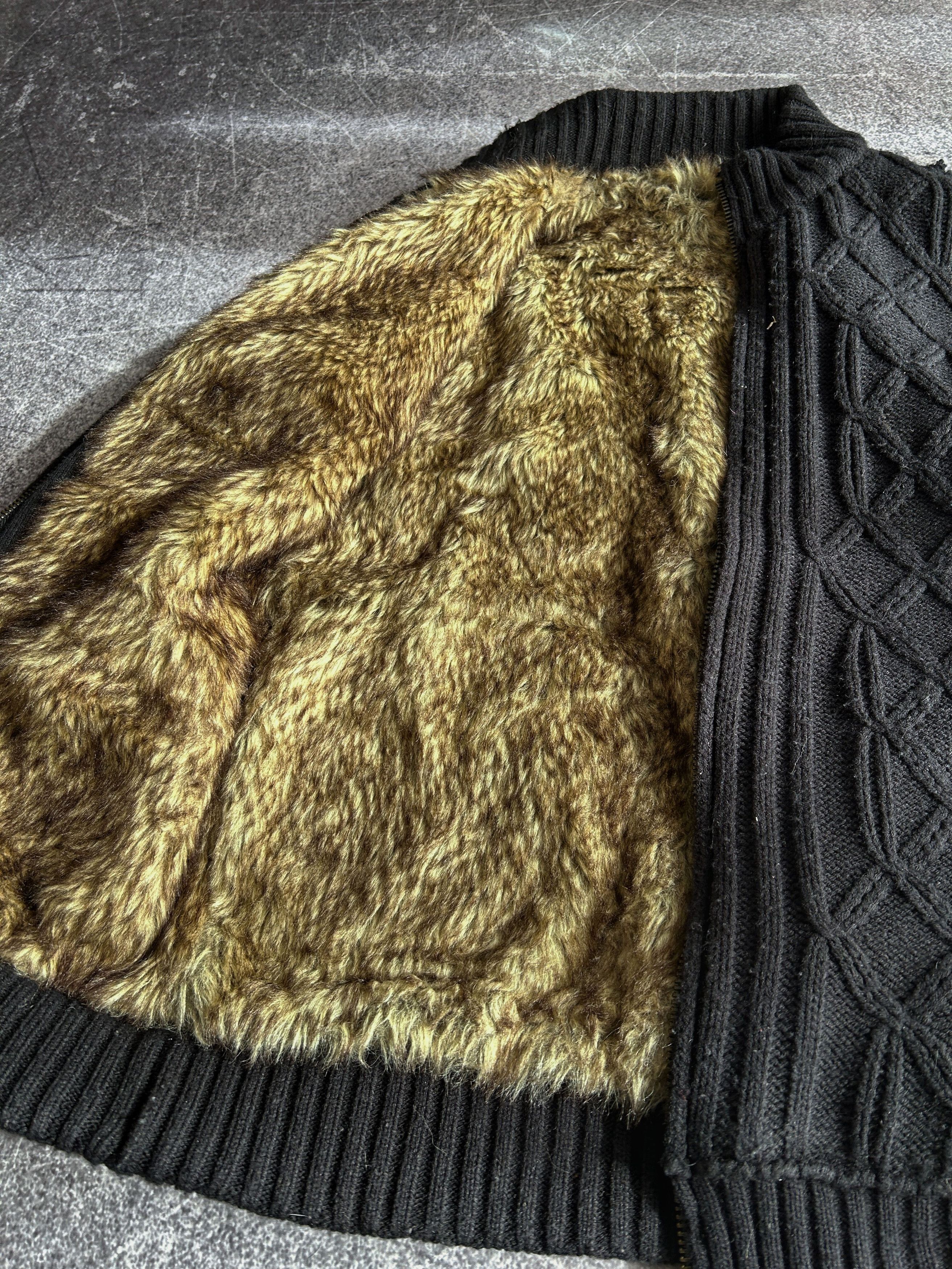 Japanese Brand Y2K Junya Watanabe Kapital Style Japanese Zip Fur Sweater Size US M / EU 48-50 / 2 - 5 Thumbnail