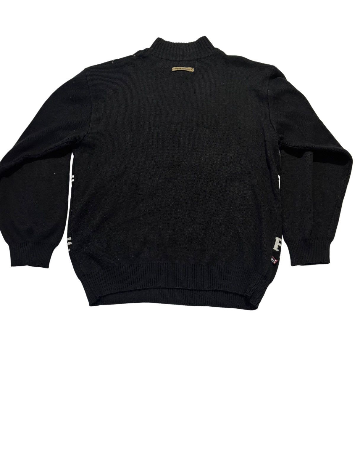 Phat Farm × Vintage Phat Farm Logo All Over Turtleneck Knitted Sweater Size US XL / EU 56 / 4 - 2 Thumbnail