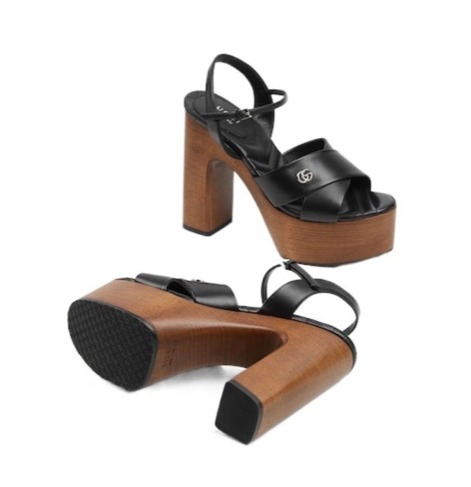 Gucci Gucci Platform Sandal Size US 5 / IT 35 - 3 Thumbnail