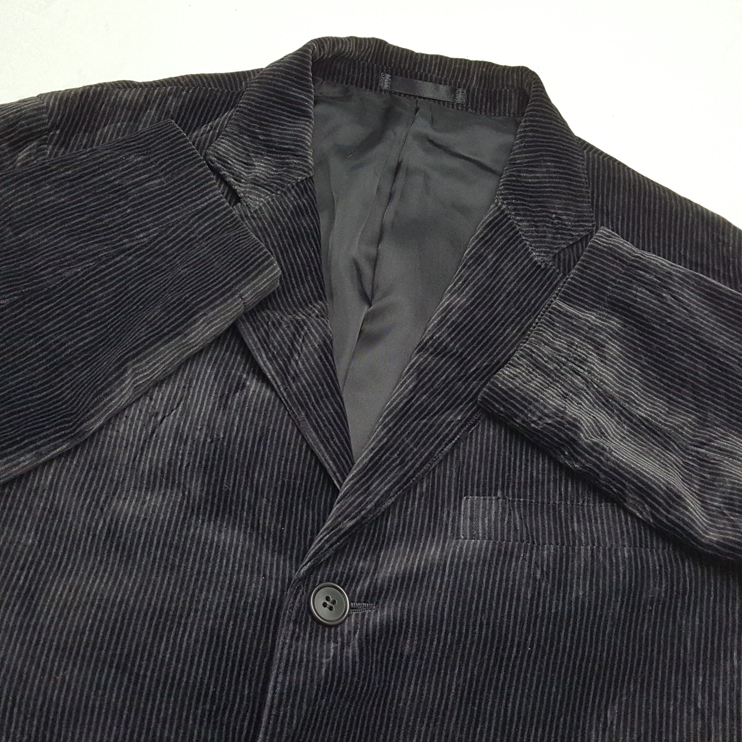 A.A.R YOHJI YAMAMOTO Fashion Designer Velvet Blazer