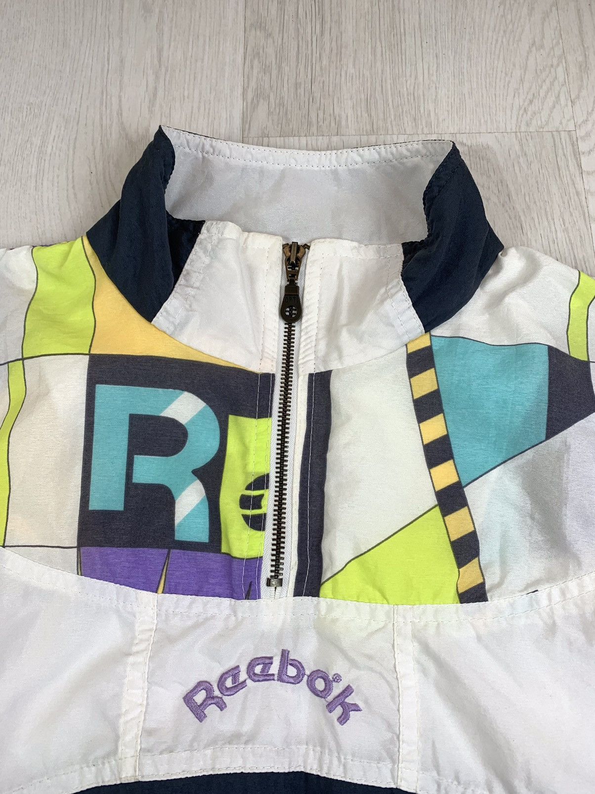 Reebok Reebok Vintage 90s Retro Drill Jacket Size S Size US S / EU 44-46 / 1 - 4 Thumbnail