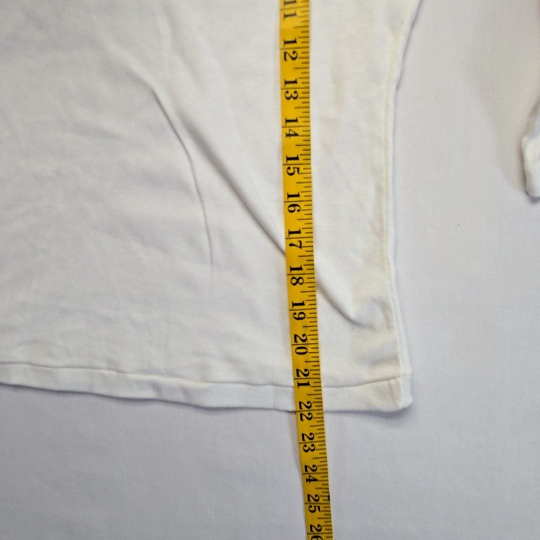 Vintage Vintage Montana Raglan Shirt Red White Le Riche S Tee 90s Size S / US 4 / IT 40 - 8 Thumbnail
