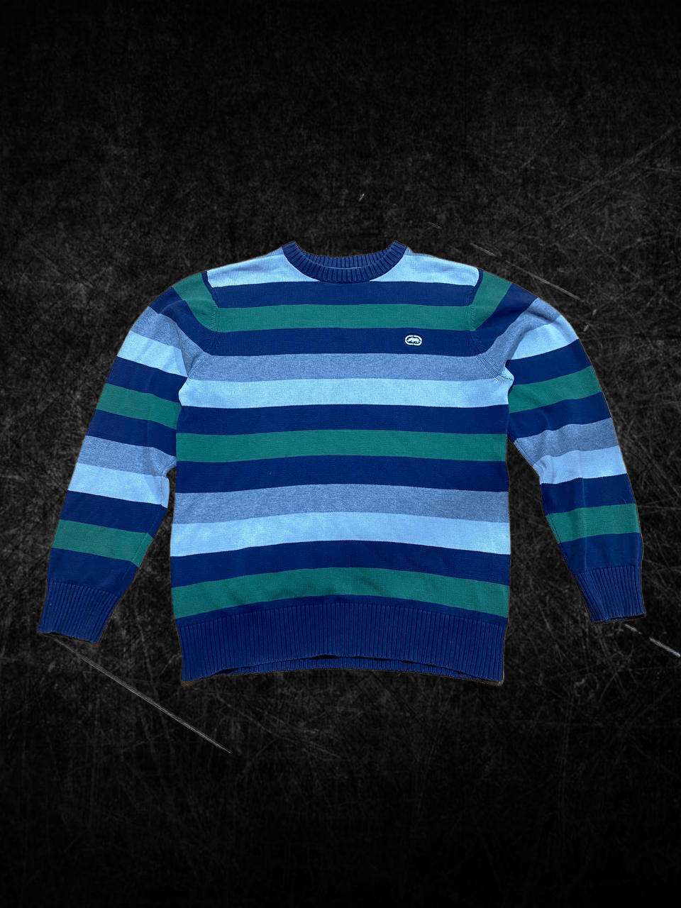 Ecko Unltd. Vintage Ecko Unltd Knit Sweater striped Size US M / EU 48-50 / 2 - 1 Thumbnail