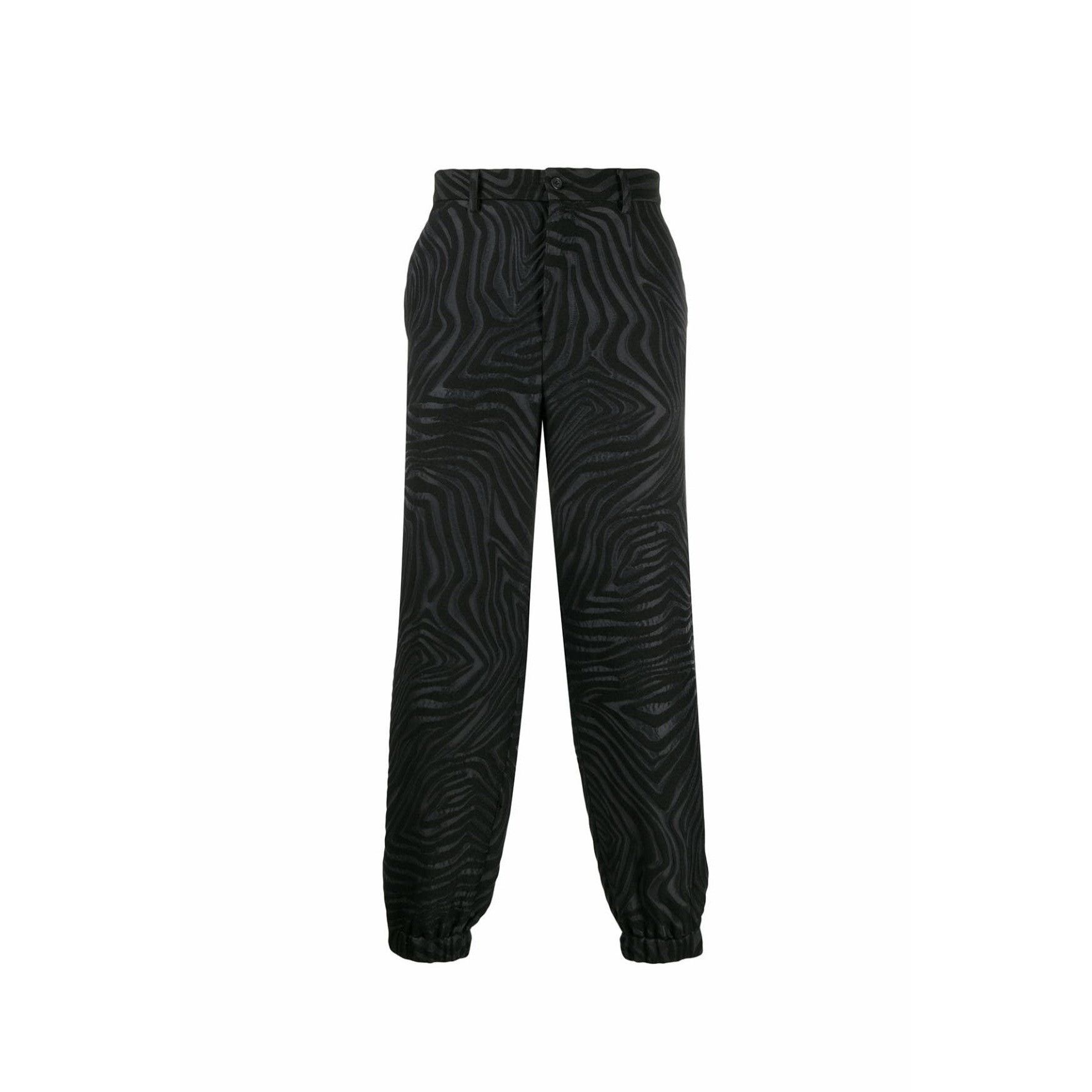 Emporio Armani Emporio Armani Cuffed jacquard trousers Size US 32 / EU 48 - 1 Thumbnail