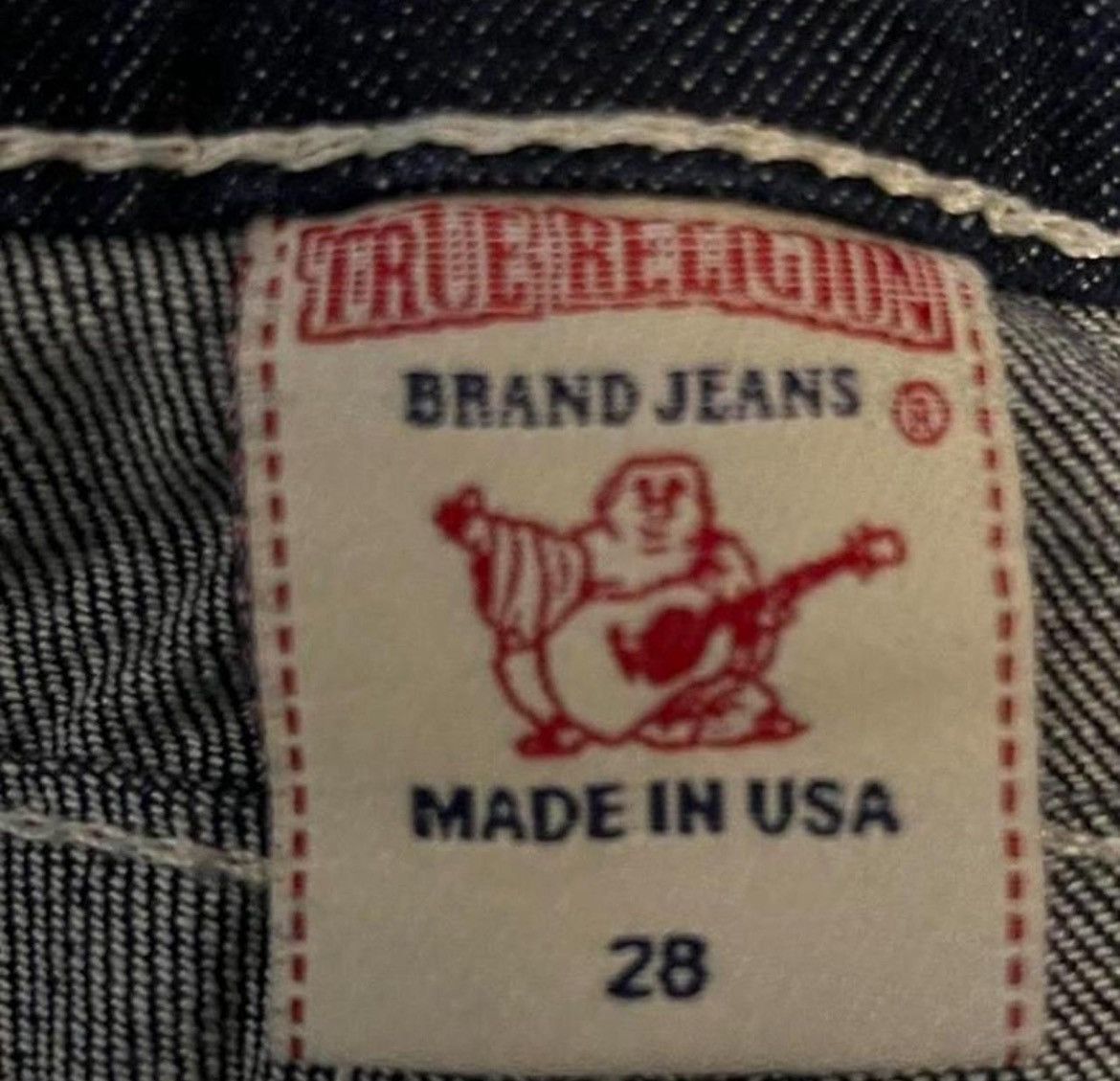 True Religion True religion jeans with sparkly horseshoe Size 28" / US 6 / IT 42 - 2 Thumbnail
