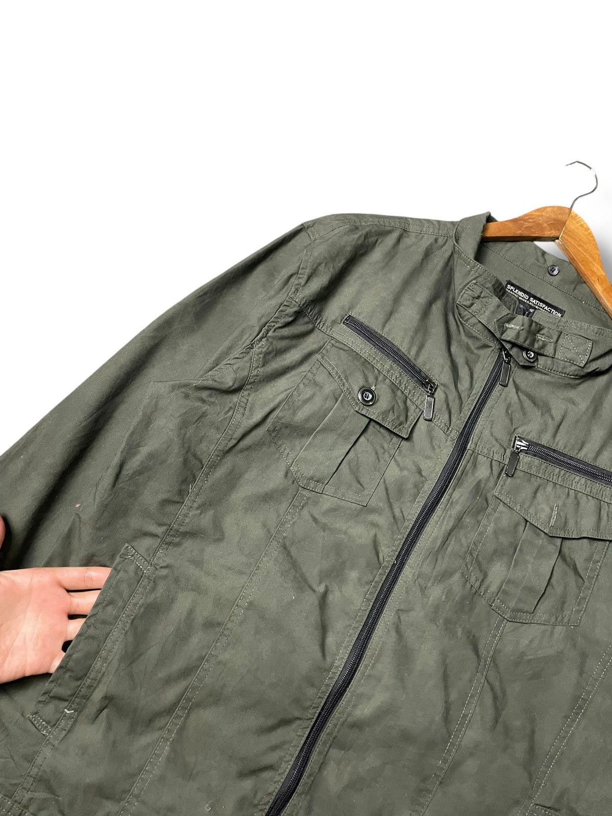 Japanese Brand × Vintage SPLENDID SATISFACTION Utility Pocket Jacket (100) Size US L / EU 52-54 / 3 - 5 Thumbnail
