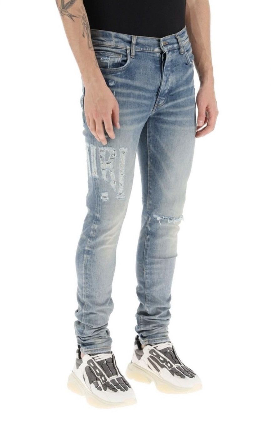 Amiri 🔥 Amiri logo jeans 🔥 Size US 31 - 1 Thumbnail