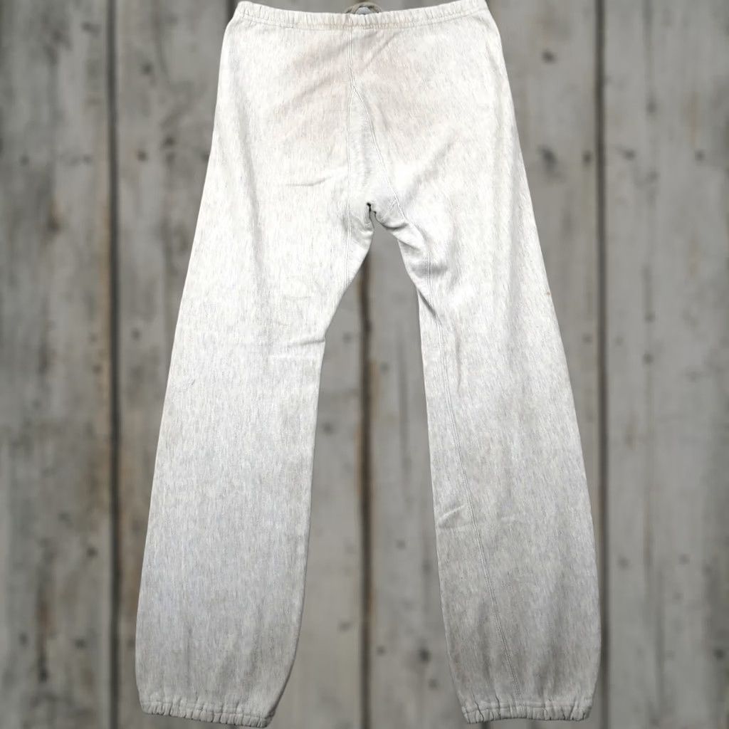 Champion VINTAGE Champion Sweatpants M Medium Drawstring USA Made Gray Gym Gusset 90s Mens Size US 31 - 1 Thumbnail
