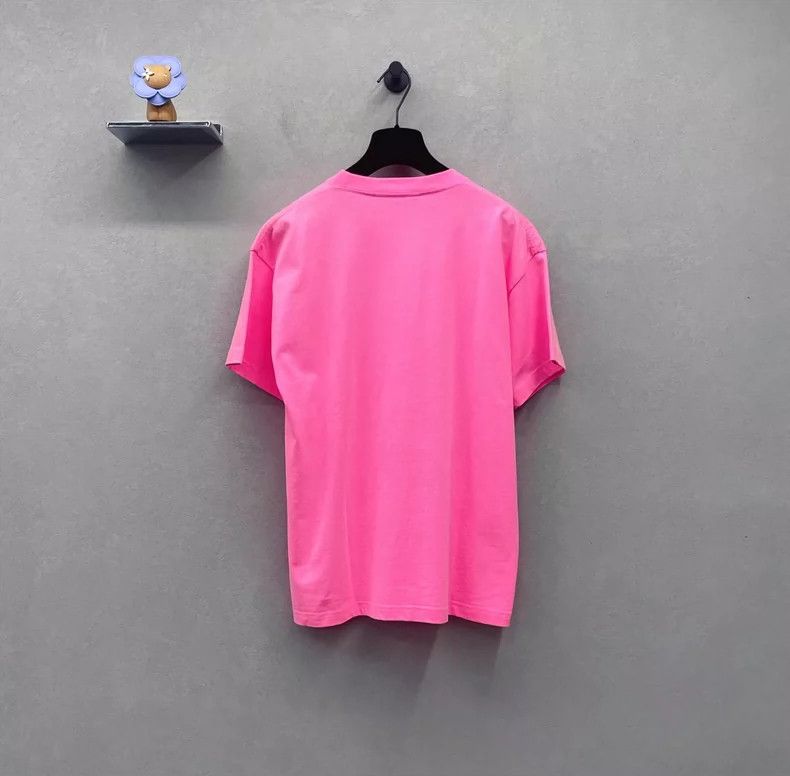 Balenciaga Balenciaga Logo Embroidered Short Sleeve Size US M / EU 48-50 / 2 - 2 Thumbnail