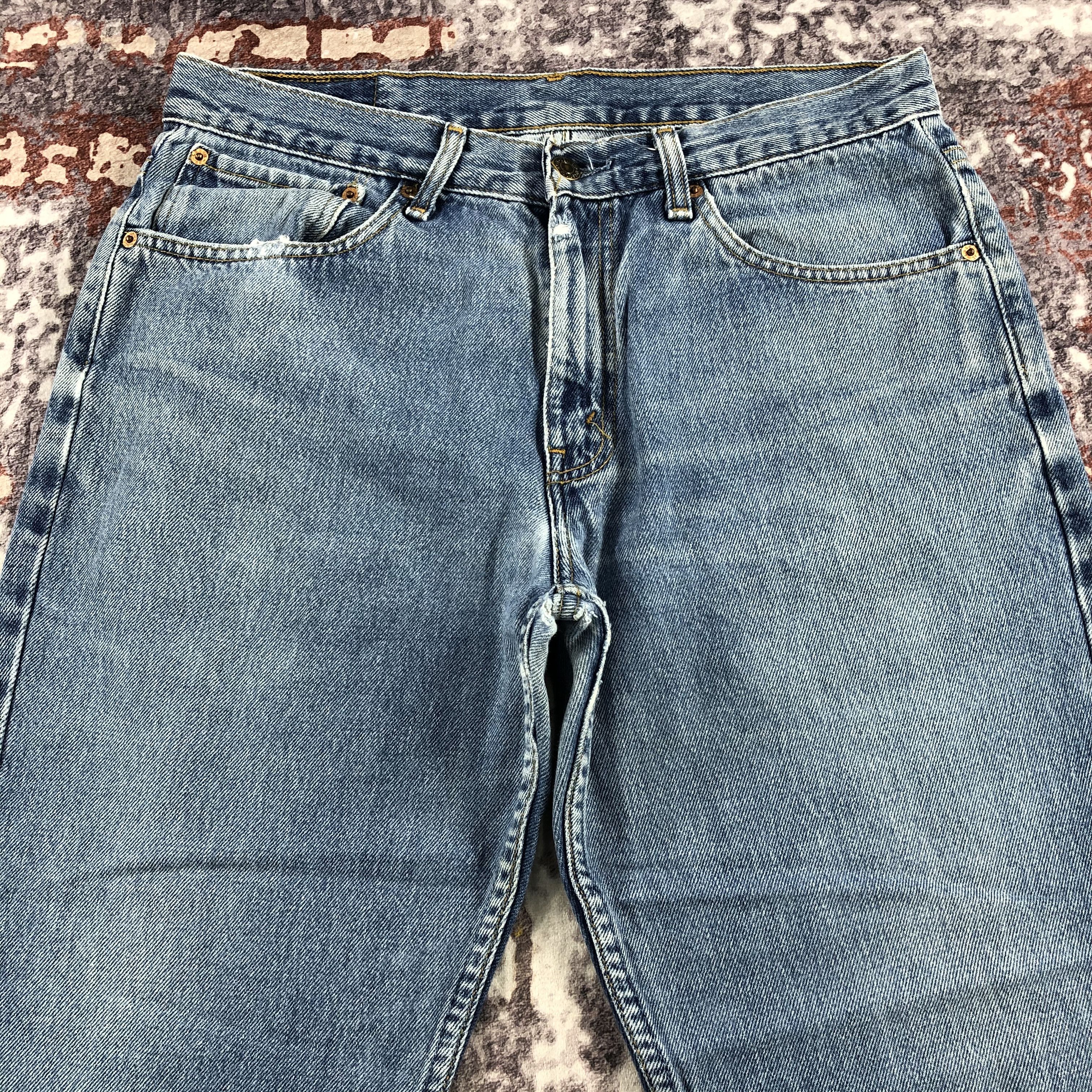 Levi's × Vintage 90s Vintage Blue Wash Levis 581 Jeans-JM2577 Size US 34 / EU 50 - 3 Thumbnail