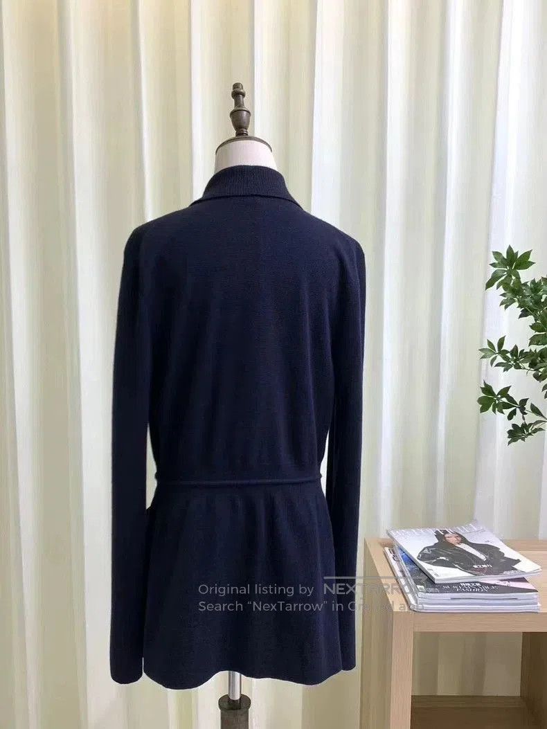 Loro Piana Loro Piana Cashmere Drawstring Cardigan. Size US M / EU 48-50 / 2 - 3 Thumbnail
