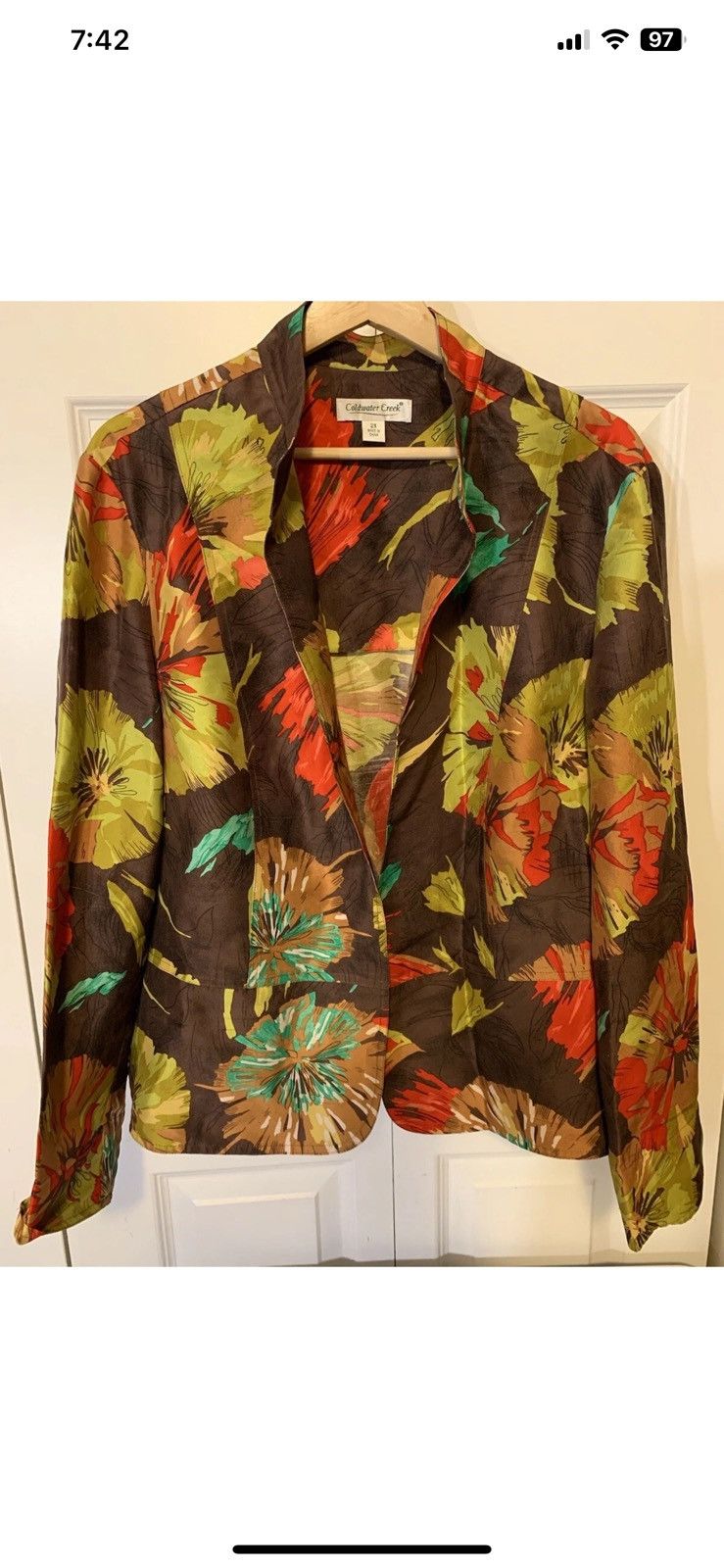 Coldwater Creek Coldwater creek womens sz 2XL jacket brown lightweight Size XXL / US 16-18 / IT 52-54 - 7 Thumbnail