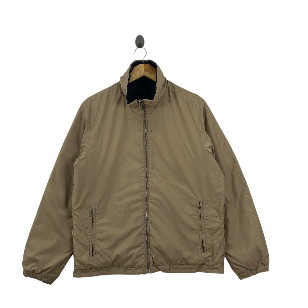 Uniqlo UNIQLO JAPAN Minimalist Design Puffer Bomber Jacket Size US L / EU 52-54 / 3 - 3 Thumbnail