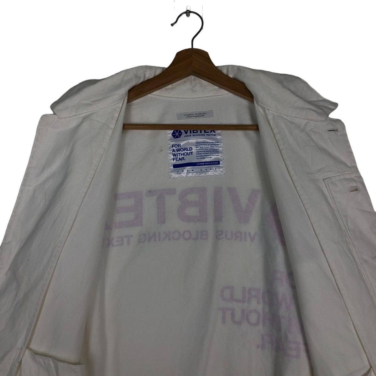 Japanese Brand 🔥VINTAGE CHORE WORK JACKET STREETWEAR VIBTEX VIRUS JAPAN Size US M / EU 48-50 / 2 - 14 Thumbnail