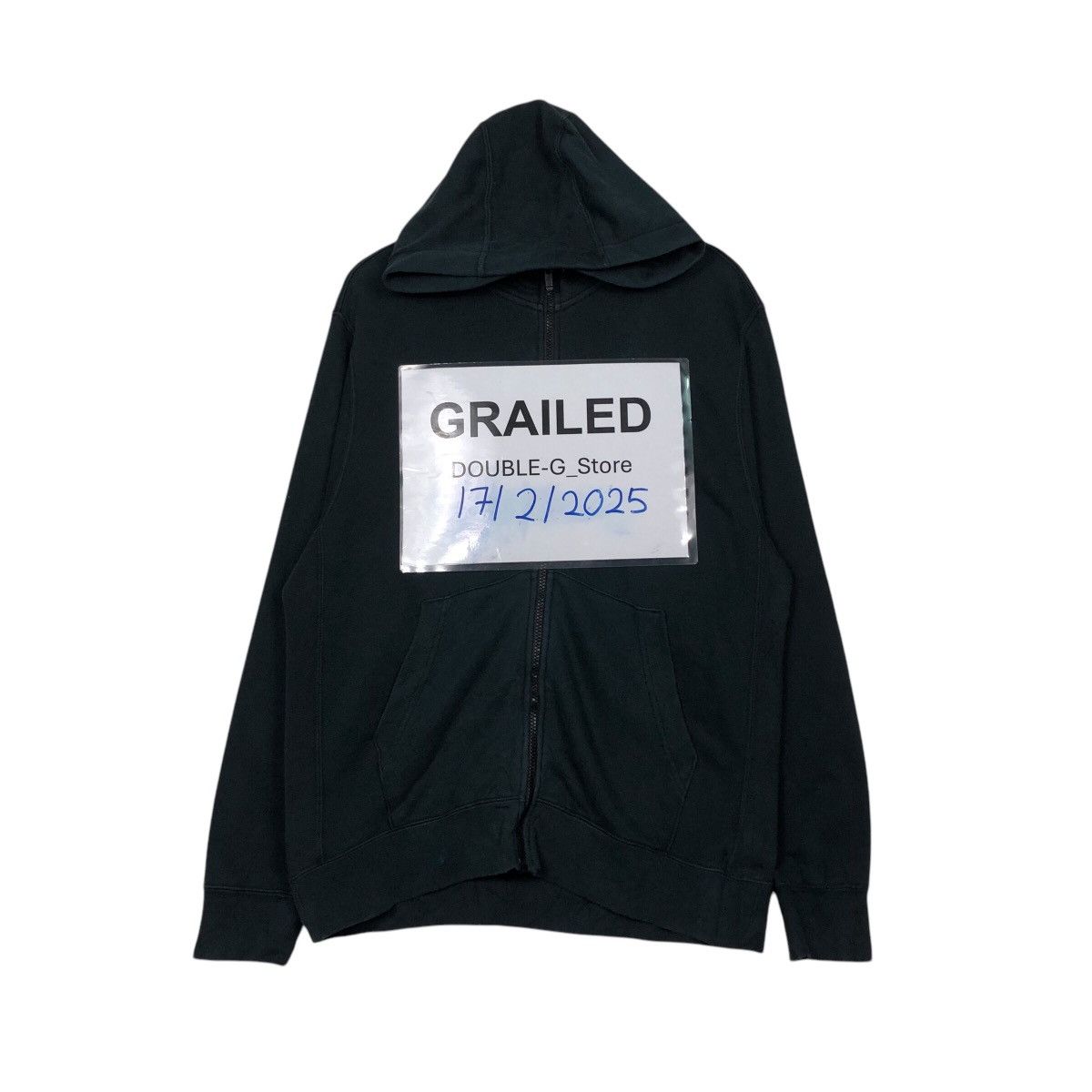 Nike 📌Vintage Zipper Hoodie Running Nike Jacket Rich Black Size US L / EU 52-54 / 3 - 1 Thumbnail