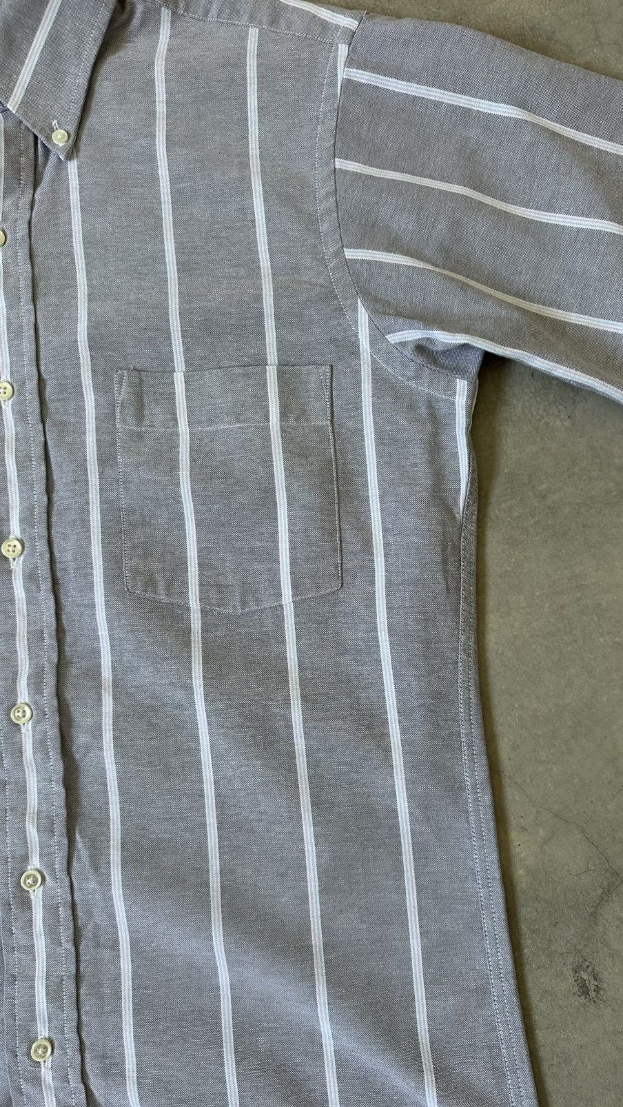 Other VINTAGE ARROW DOVER MADE IN USA STRIPES SHIRT Size US M / EU 48-50 / 2 - 3 Thumbnail