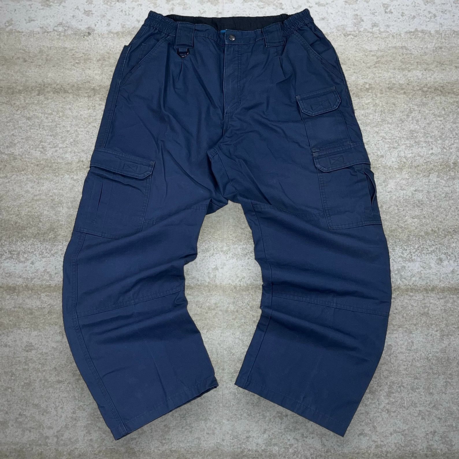 Propper Vintage 90s Propper Tactical Pants 38x32 Baggy Navy Blue Size US 38 / EU 54 - 2 Thumbnail